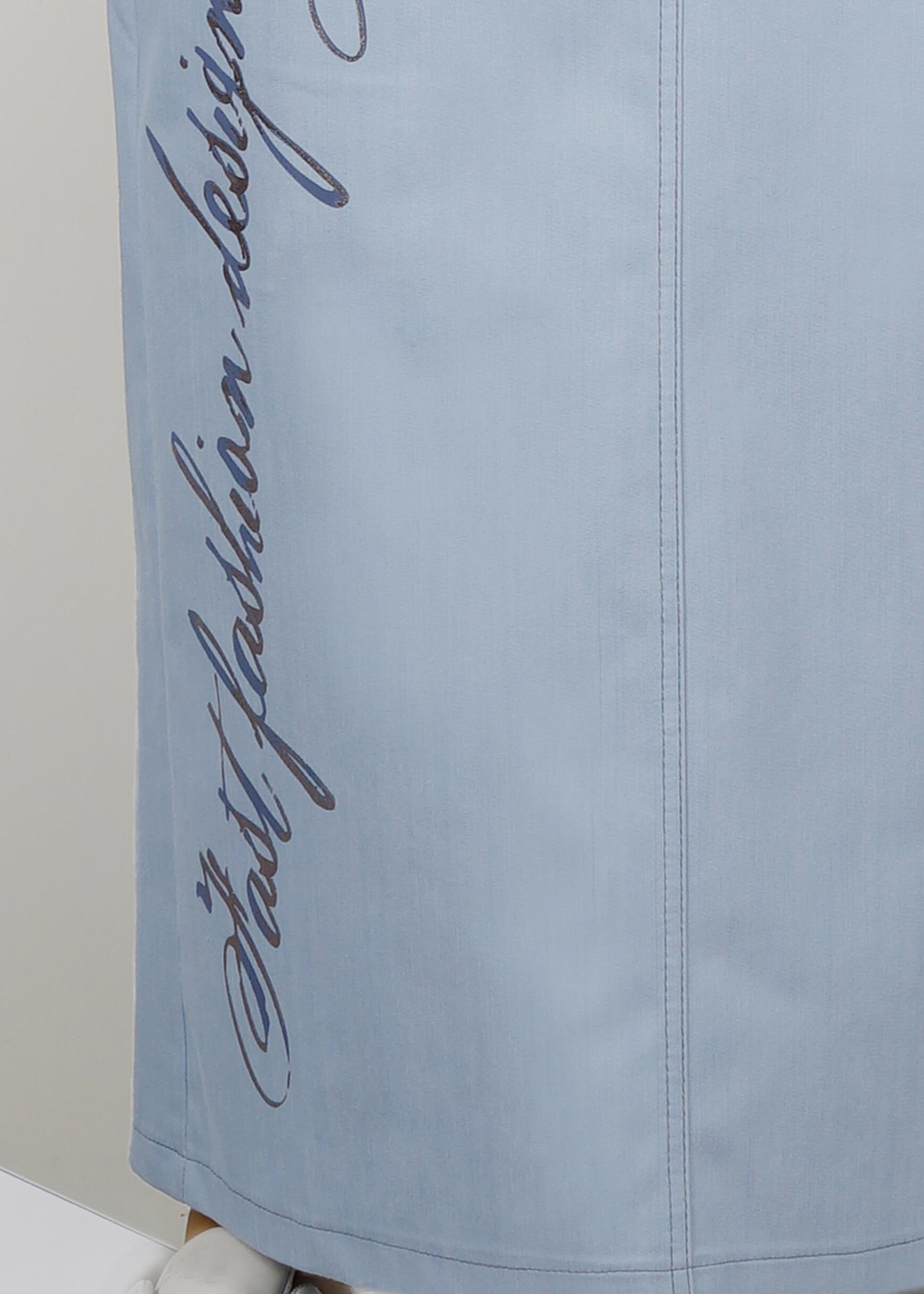 Tesettür giyim MAVİ 6018 OWEN 553 TESETTÜR ETEK38/44 TEK38