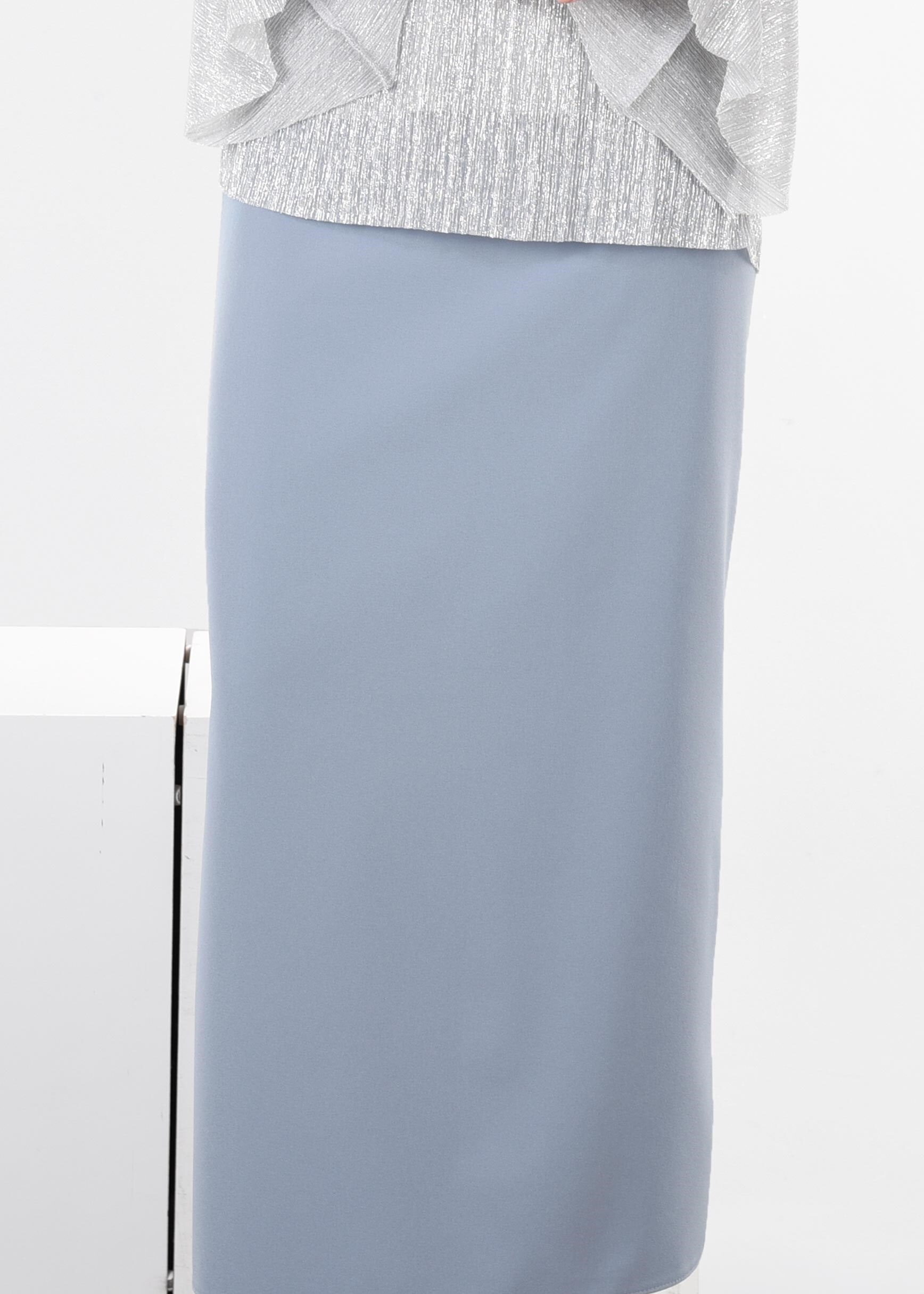 Tesettür giyim MAVİ 6020 ZOOM ETEK 38/48 TEK42