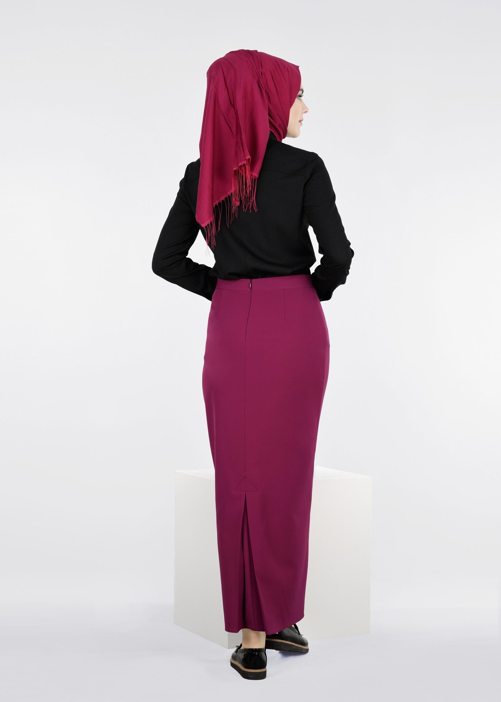 Tesettür giyim MOR 6020 ZOOM ETEK 38/48 TEK42