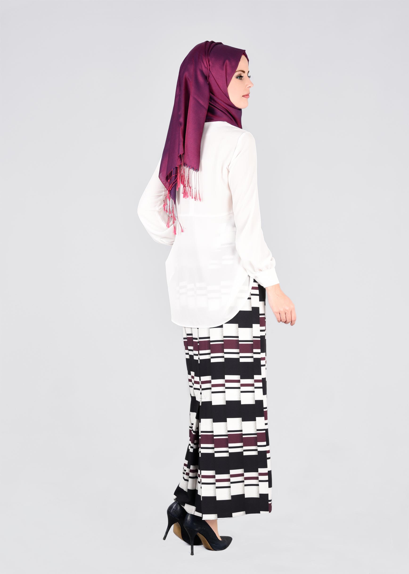 Tesettür giyim MÜRDÜM 6038 POWER 2105 ETEK 38/46 TEK40