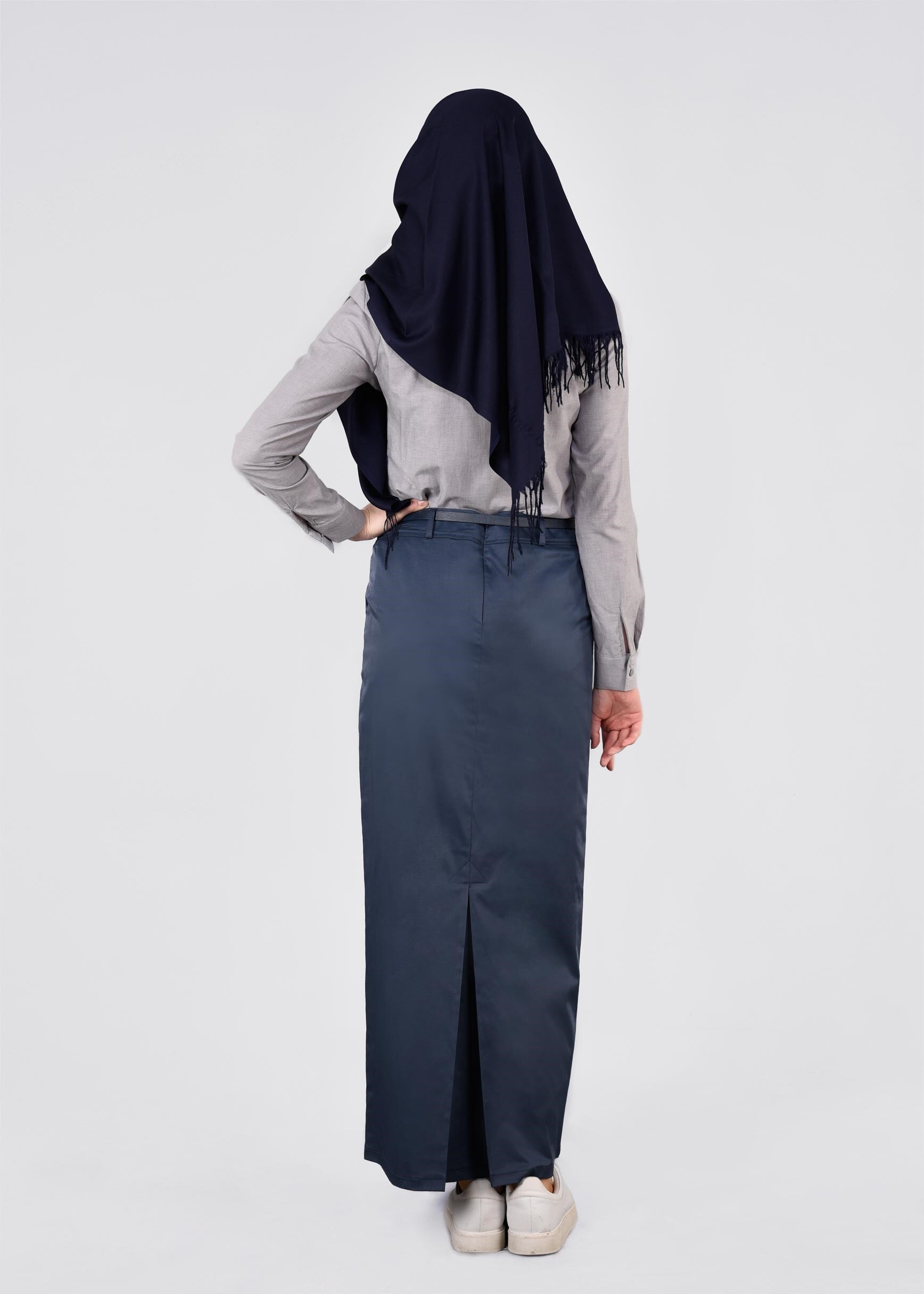 Tesettür giyim LACİVERT 6040 FELİX 15336 ETEK 38/46 TEK40