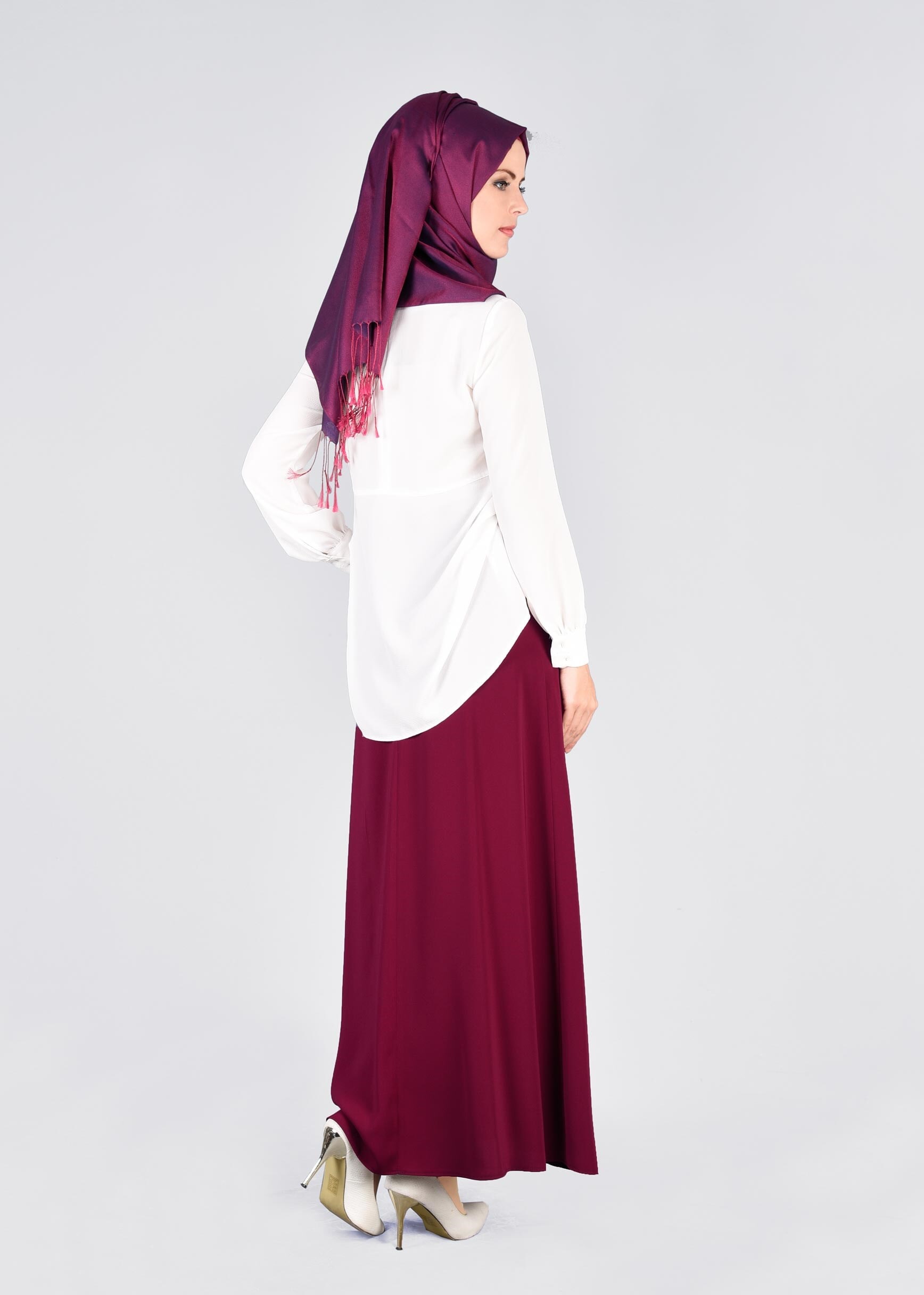 Tesettür giyim MÜRDÜM 6044 MYPOLL ETEK 38/46 TEK40