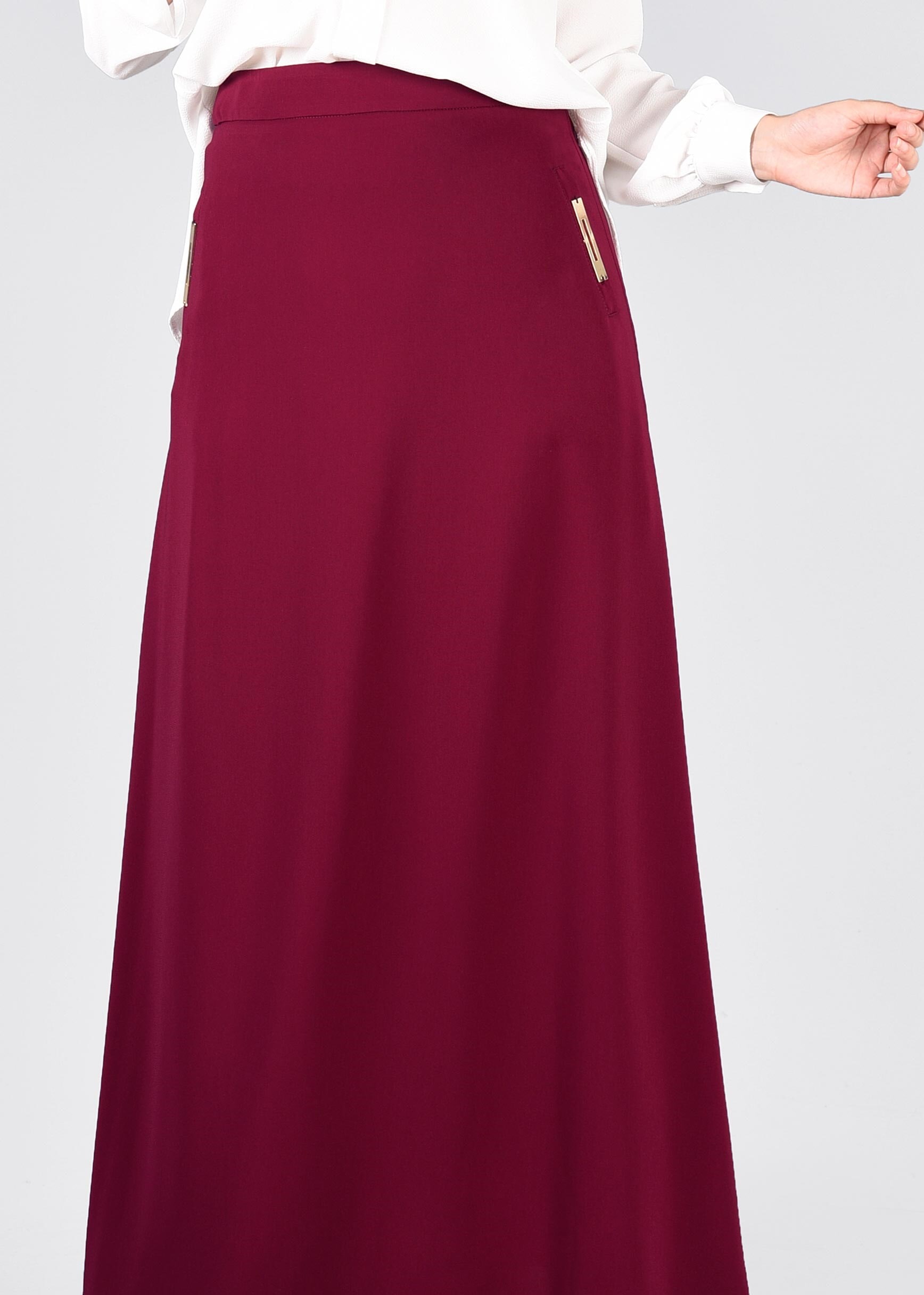 Tesettür giyim MÜRDÜM 6044 MYPOLL ETEK 38/46 TEK40