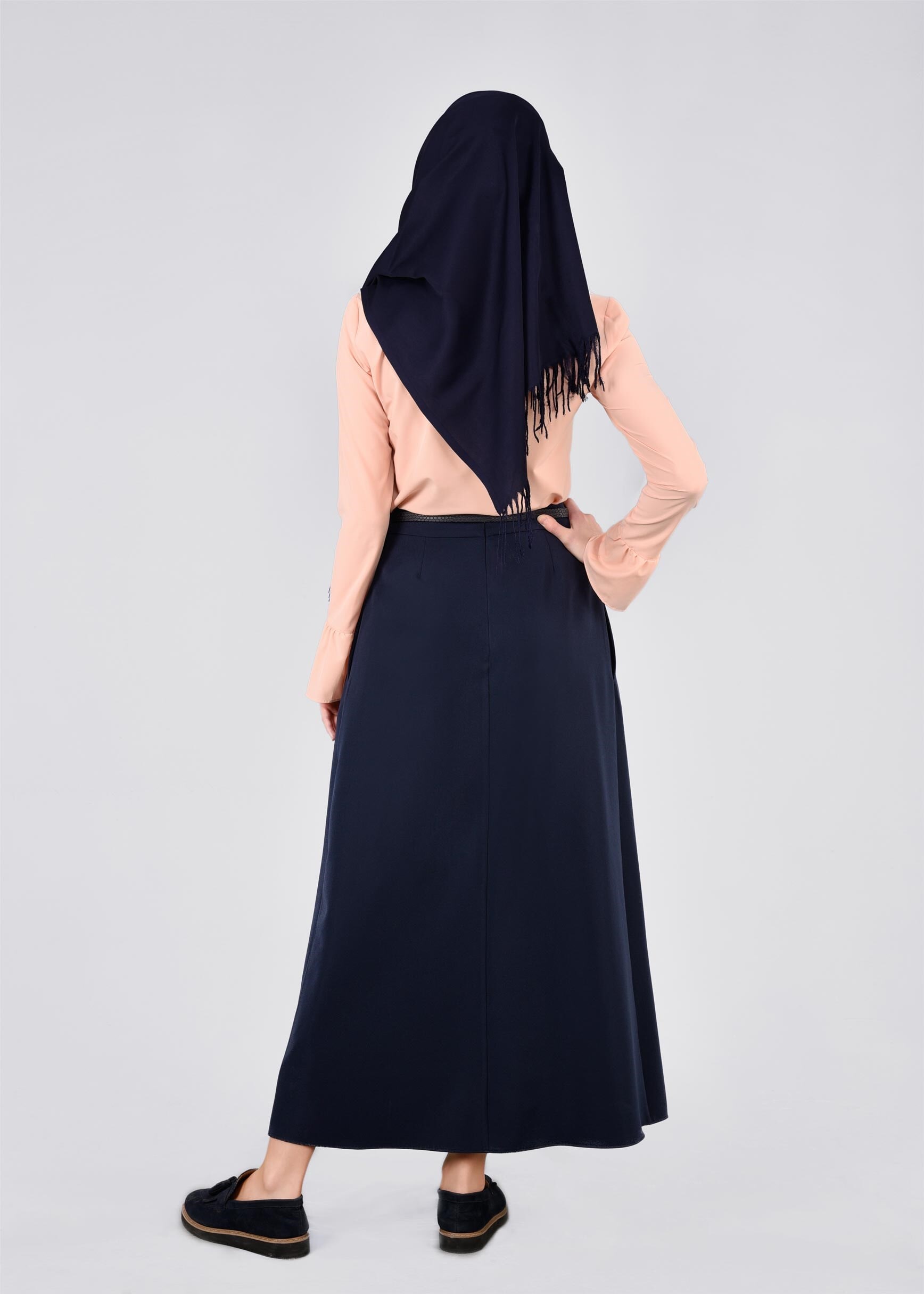 Tesettür giyim LACİVERT 6051 DİLMA 43551 ETEK 36/42(38-40) TEK36