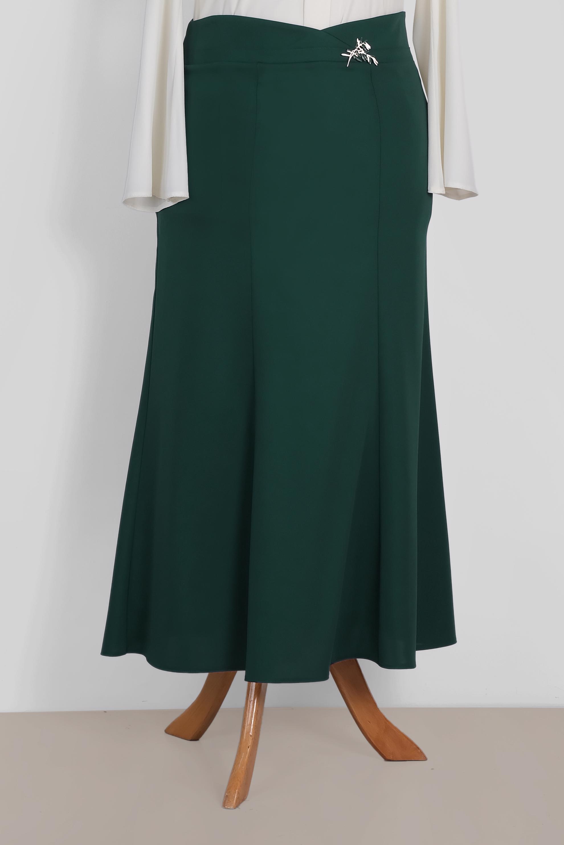 Hijab clothing GREEN 6058 ELİTE 11620 ETEK 44/52 TEK42