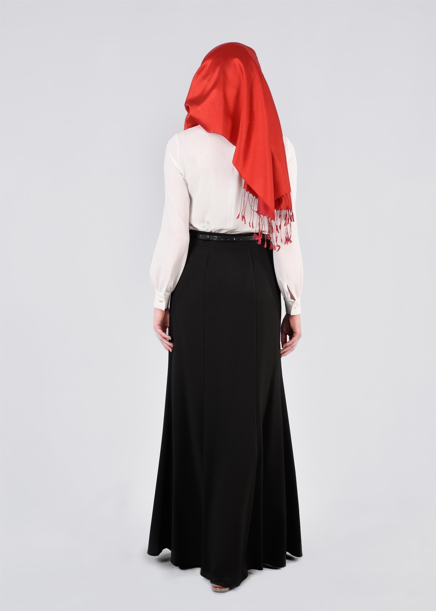 Tesettür giyim SİYAH 6061 CAMİLA 6385 ETEK 38/44 TEK40