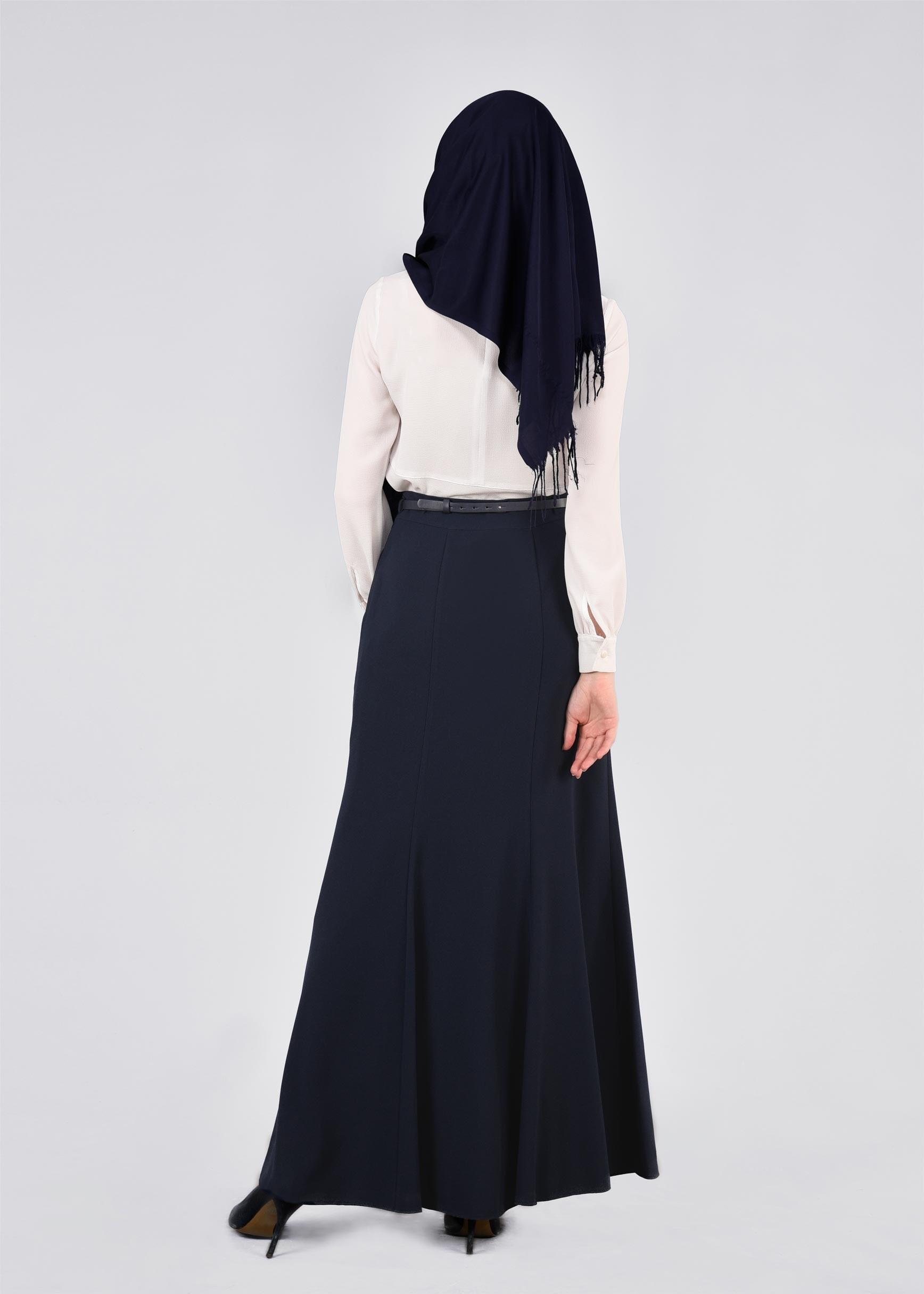 Tesettür giyim LACİVERT 6061 CAMİLA 6385 ETEK 38/44 TEK40