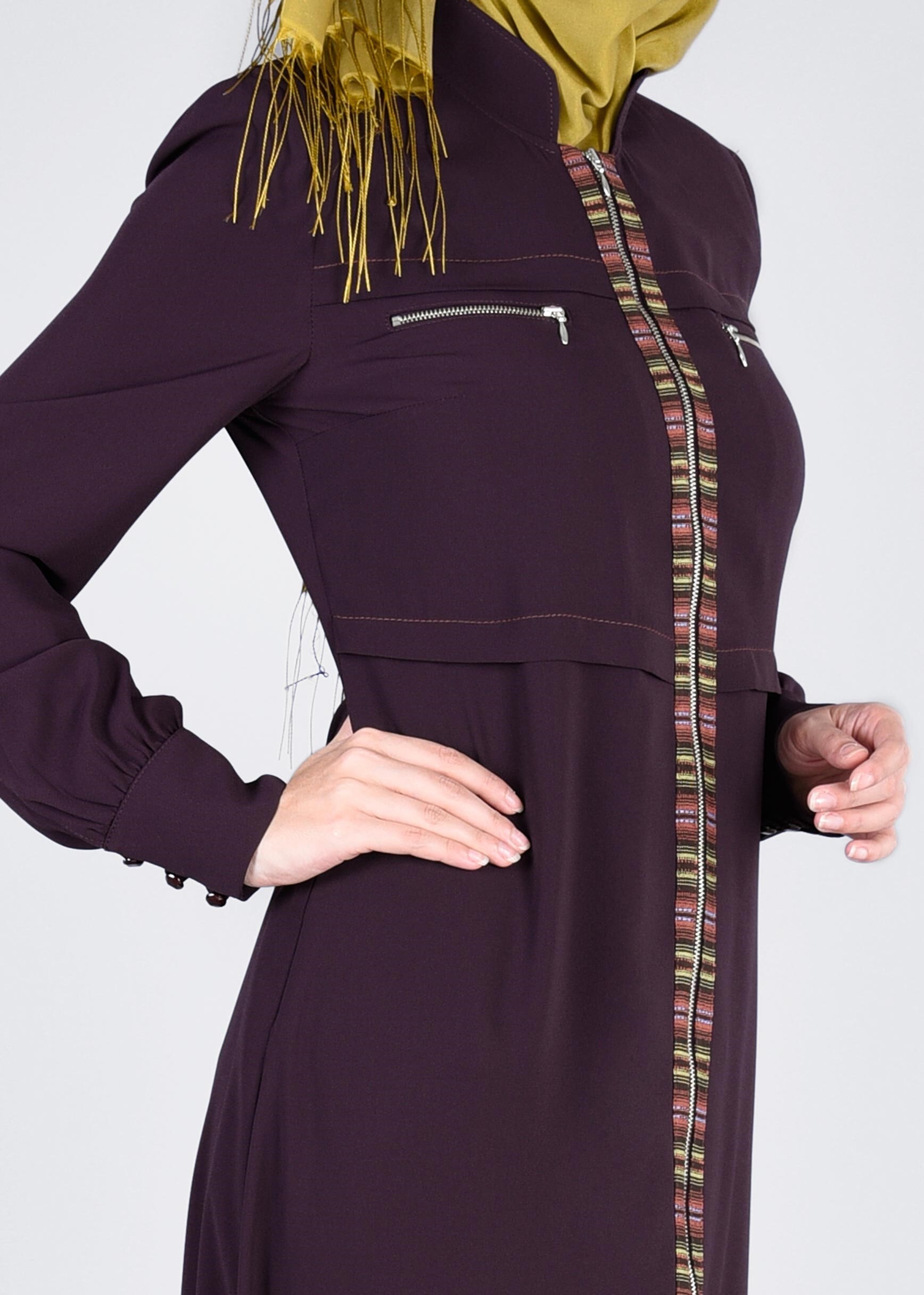 Tesettür giyim MÜRDÜM 8251 ESMA 6331 FERACE 38/46 TEK40