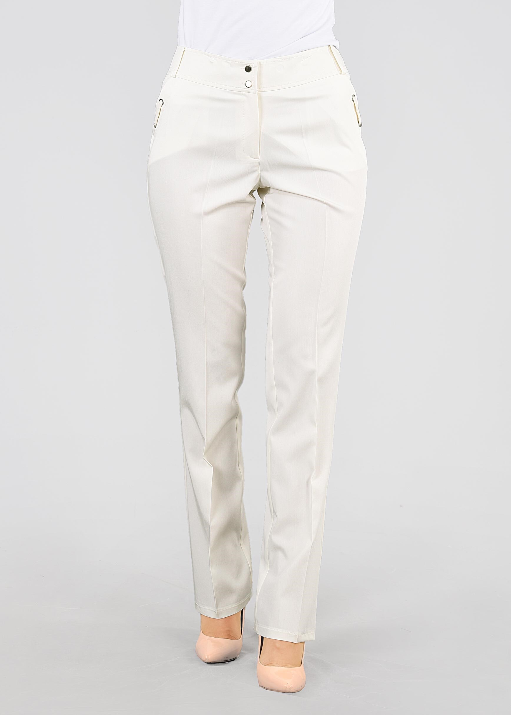 Tesettür giyim BEYAZ 7101 JENNA 7176 PANTOLON 40/48 TEK38