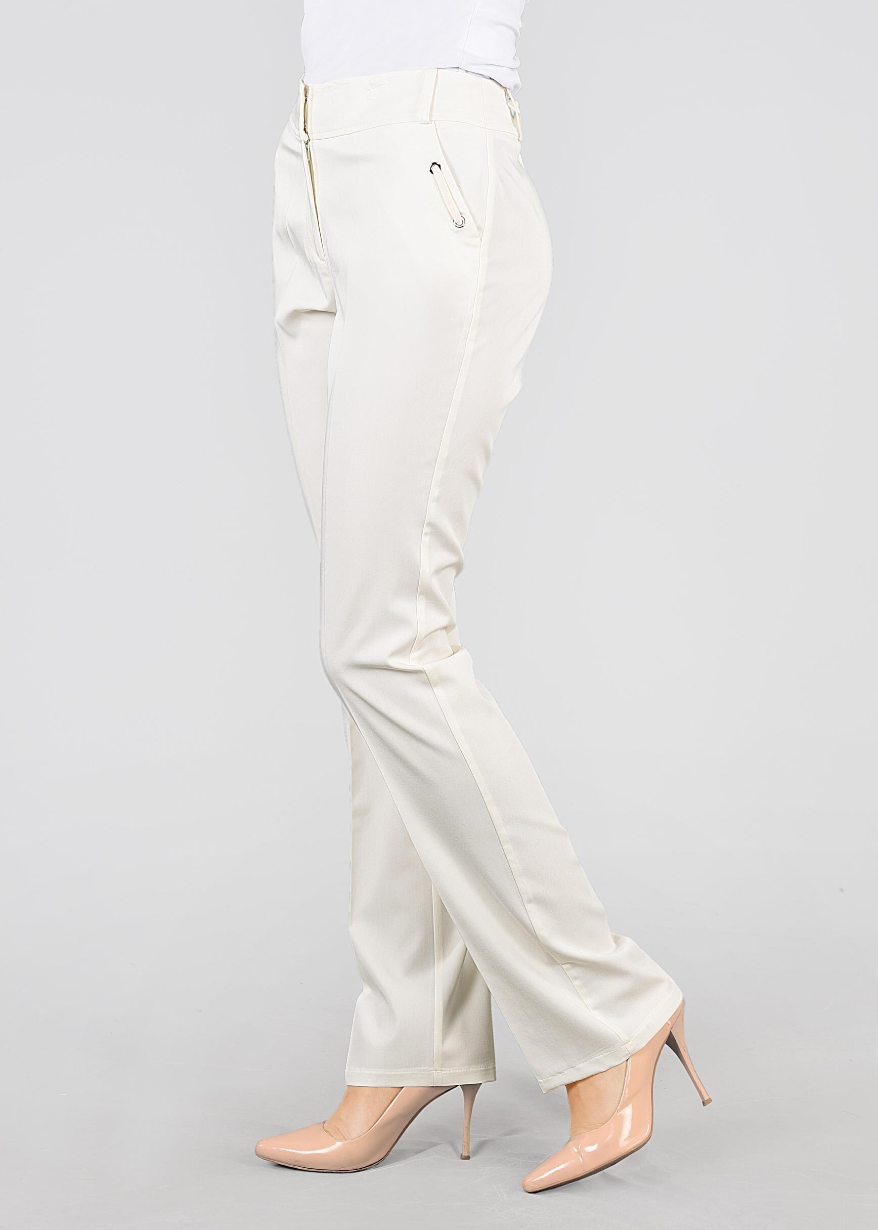 Tesettür giyim BEYAZ 7101 JENNA 7176 PANTOLON 40/48 TEK38