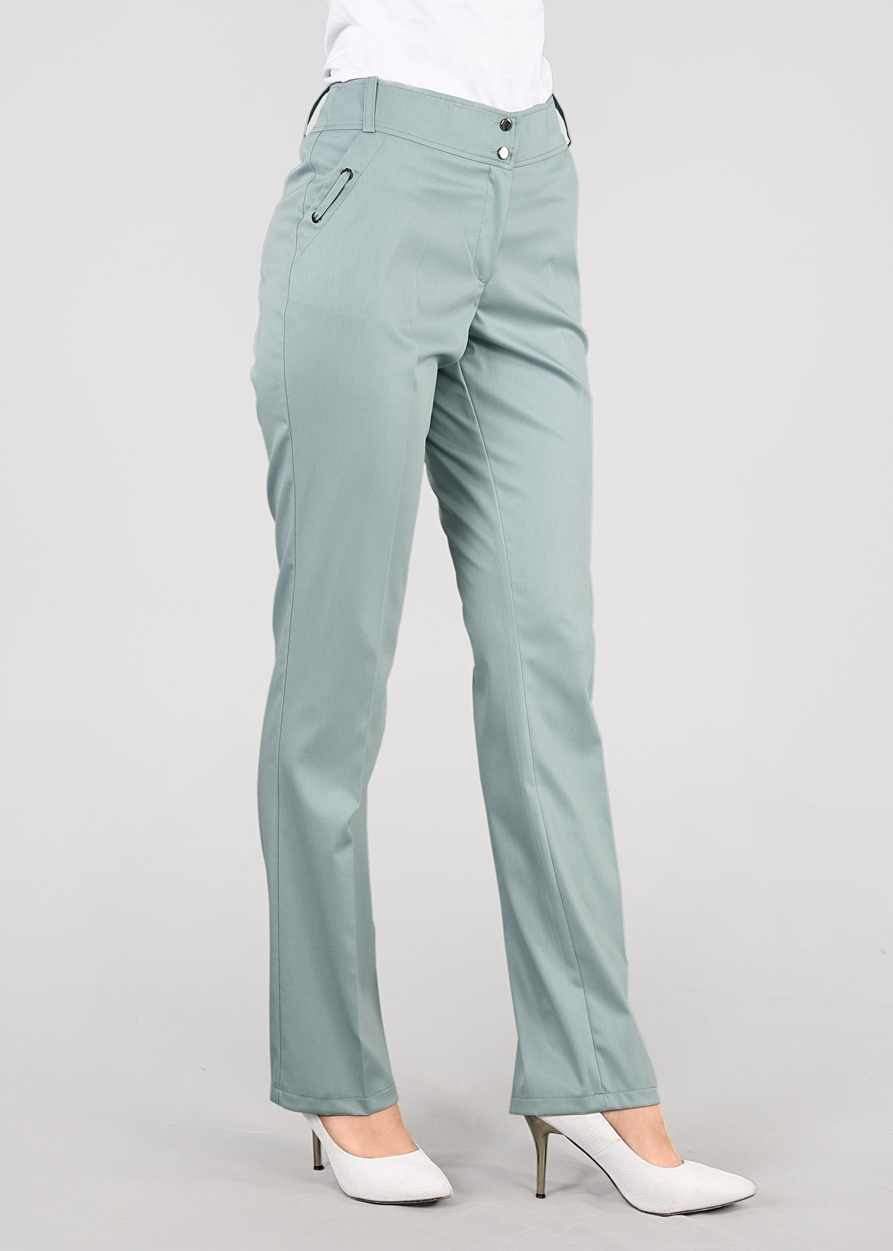 Tesettür giyim MAVİ 7101 JENNA 7176 PANTOLON 40/48 TEK38