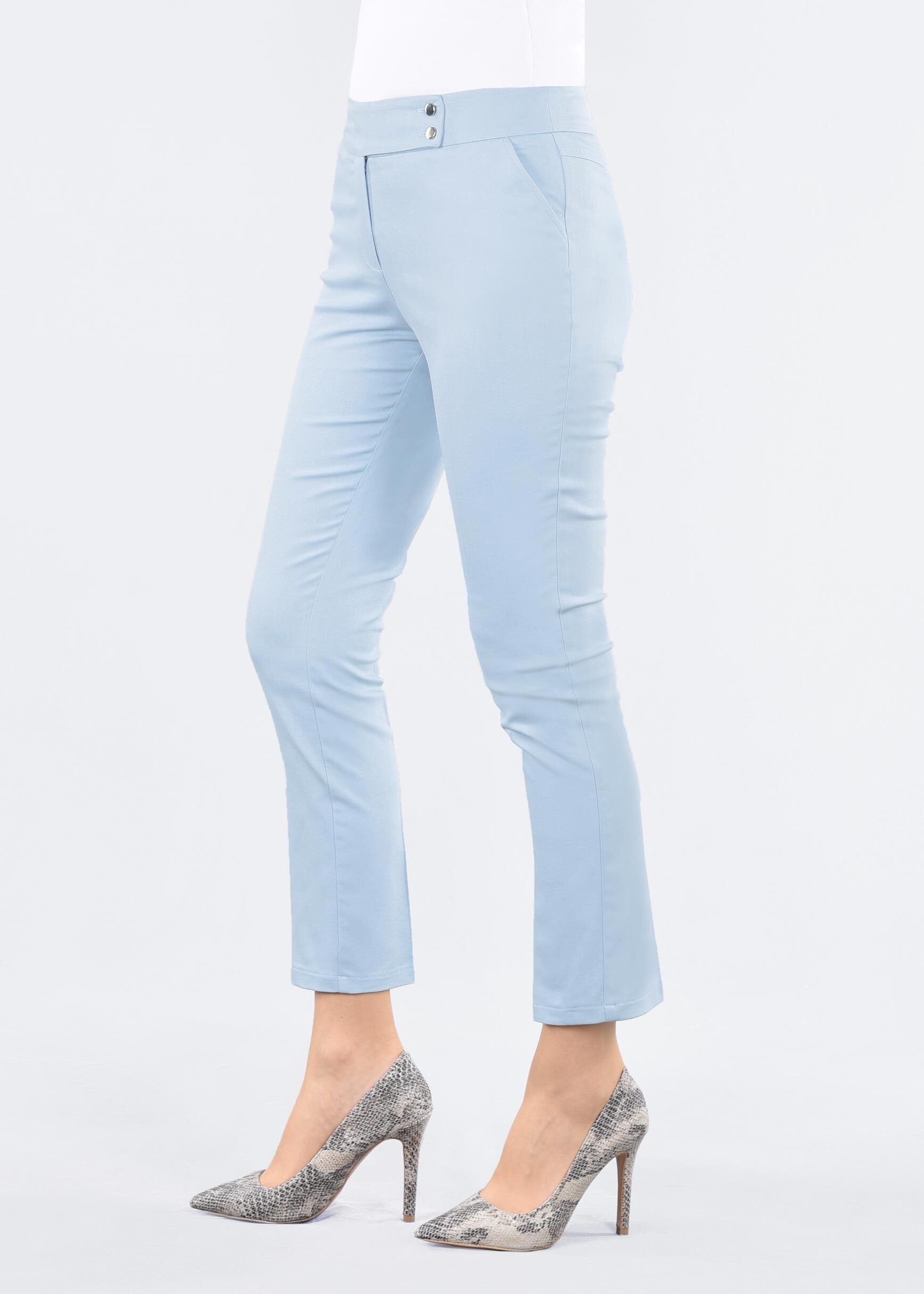 Tesettür giyim MAVİ 7102 15374 PANTOLON 38/46