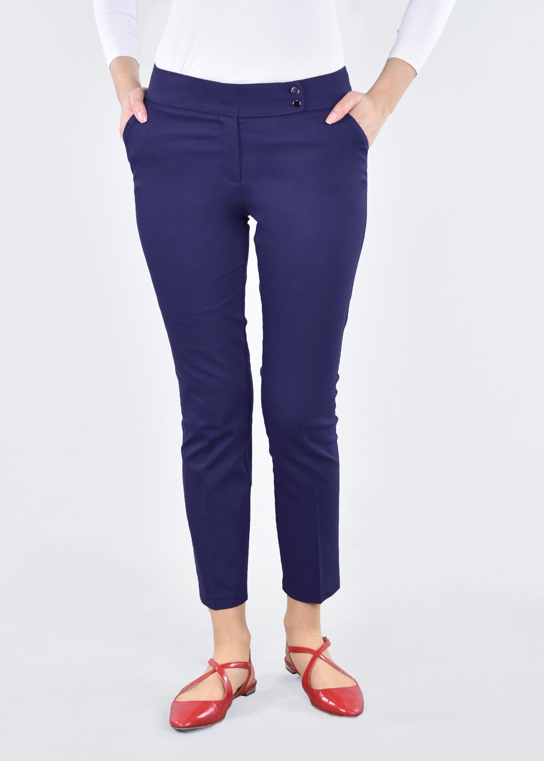 Tesettür giyim LACİVERT 7102 15374 PANTOLON 38/46