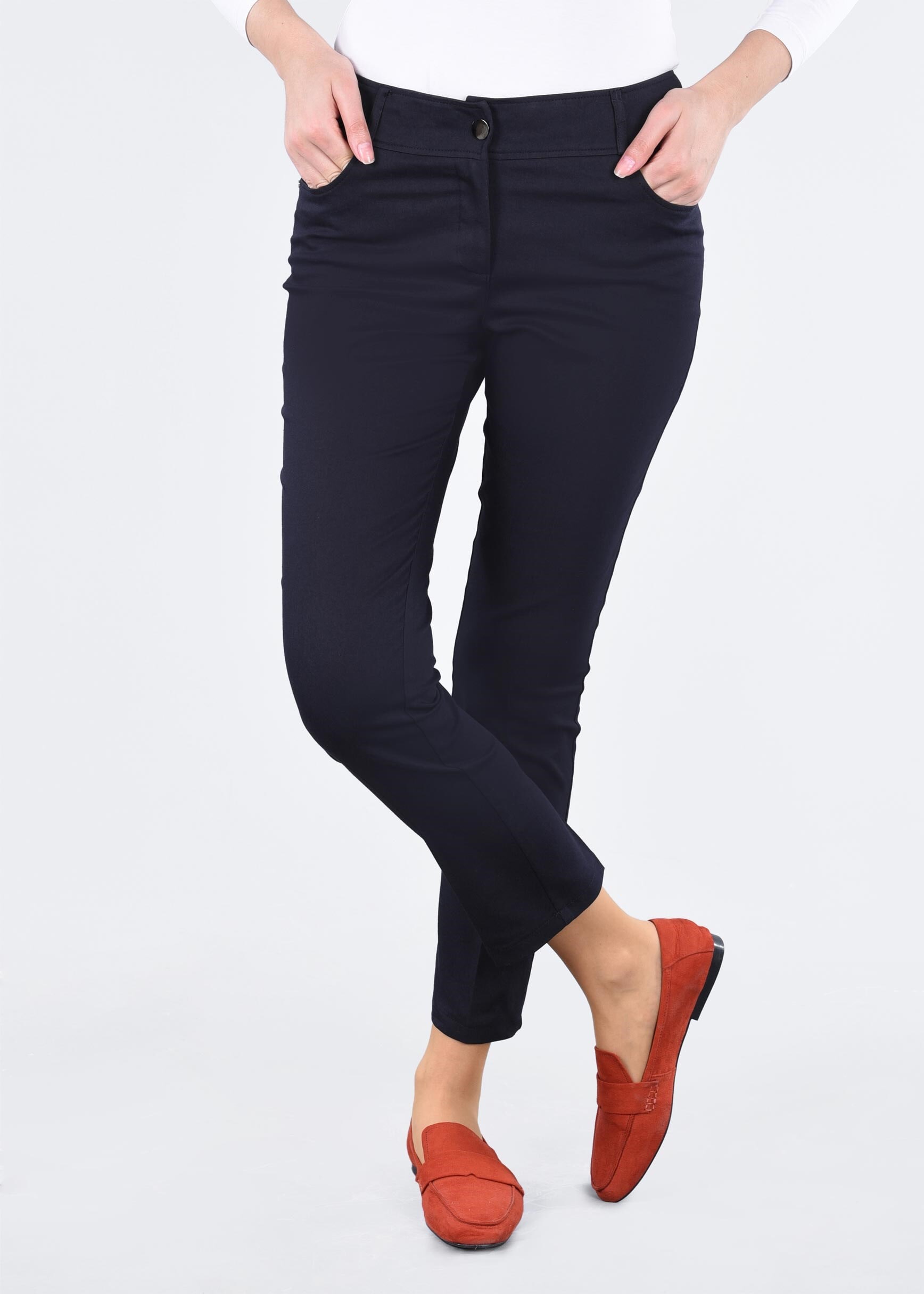 Tesettür giyim LACİVERT 7106 17374 PANTOLON 38/46