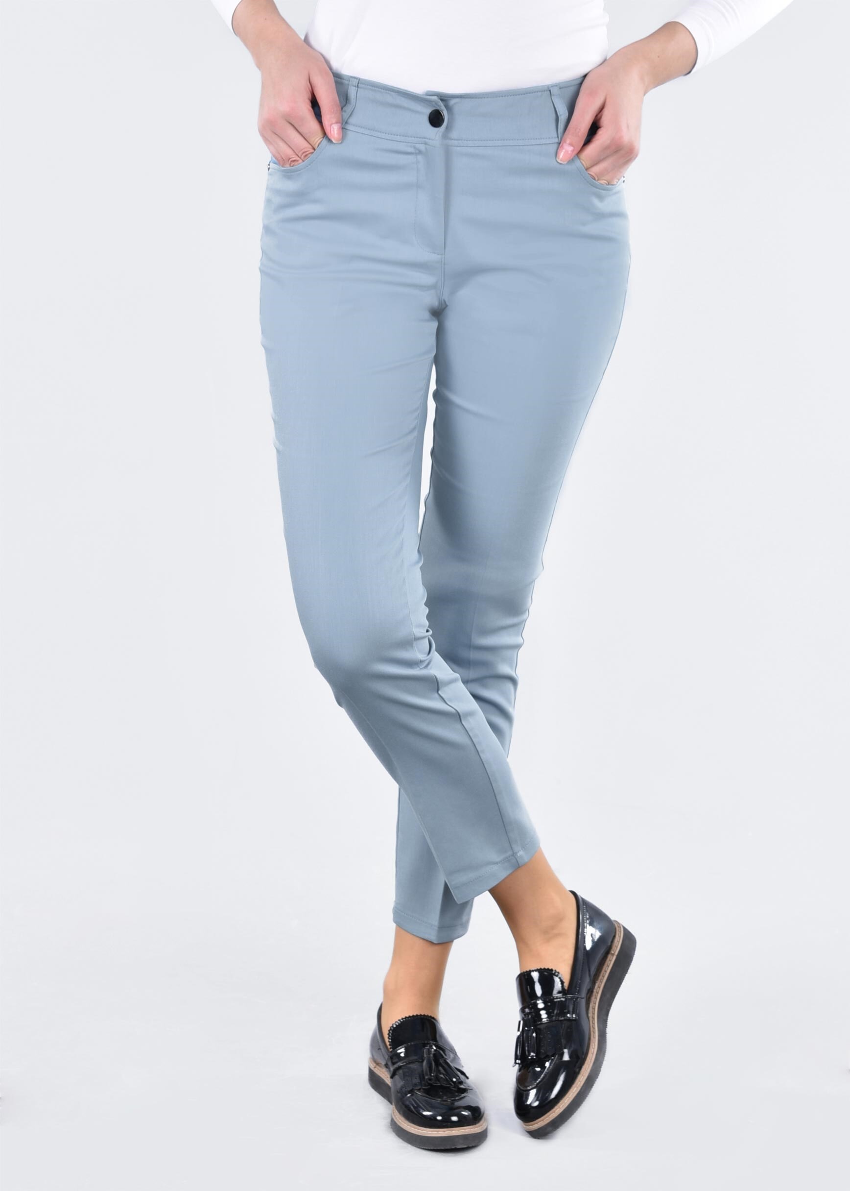 Tesettür giyim MAVİ 7106 17374 PANTOLON 38/46