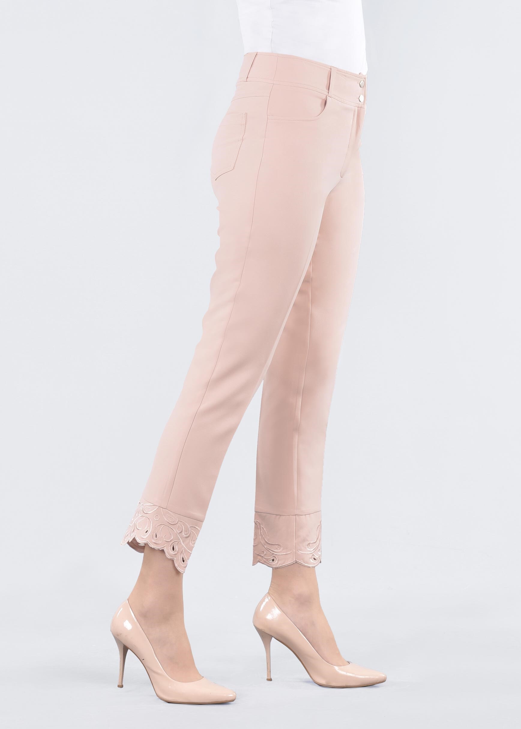 Tesettür giyim PUDRA 7111 RENGİN 55557 PANTOLON 38/46 TEK40