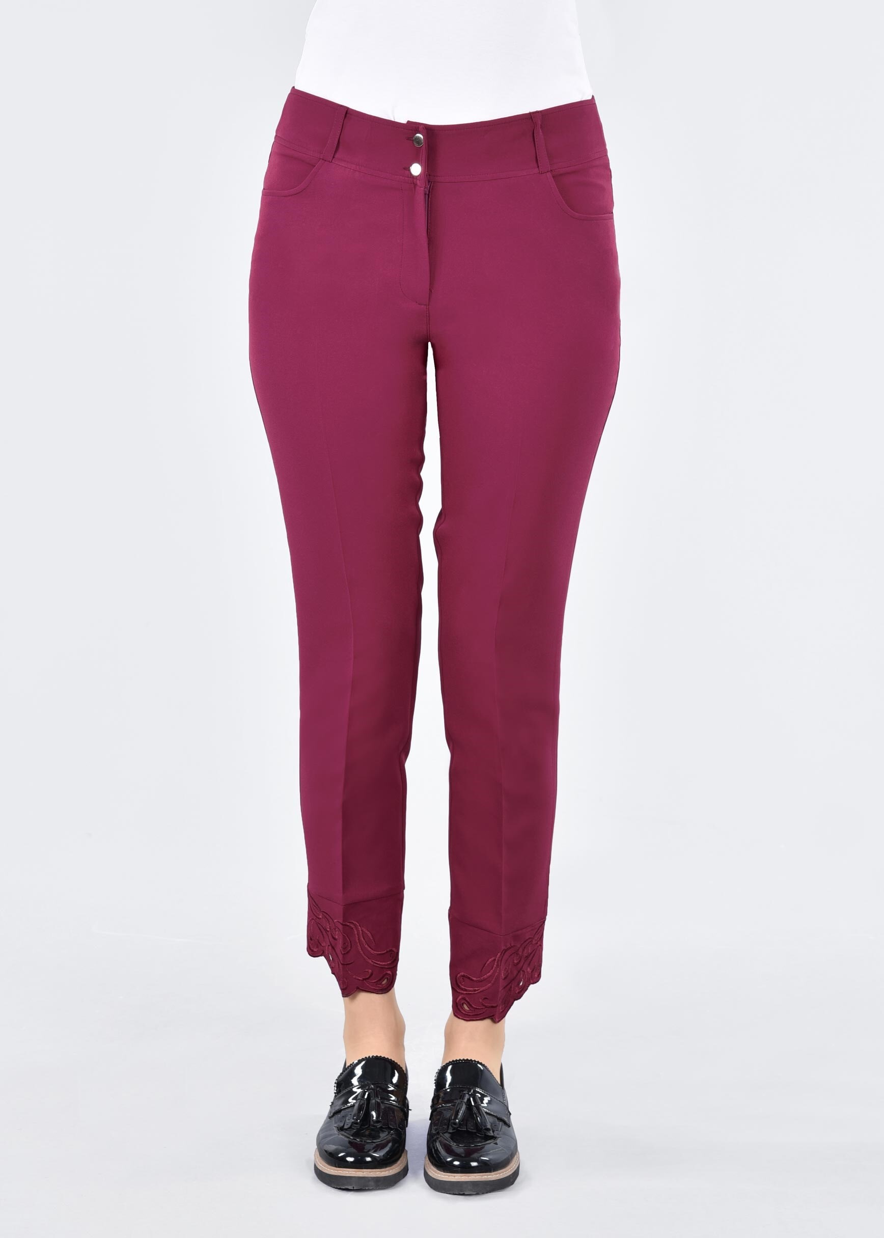 Tesettür giyim MOR 7111 RENGİN 55557 PANTOLON 38/46 TEK40