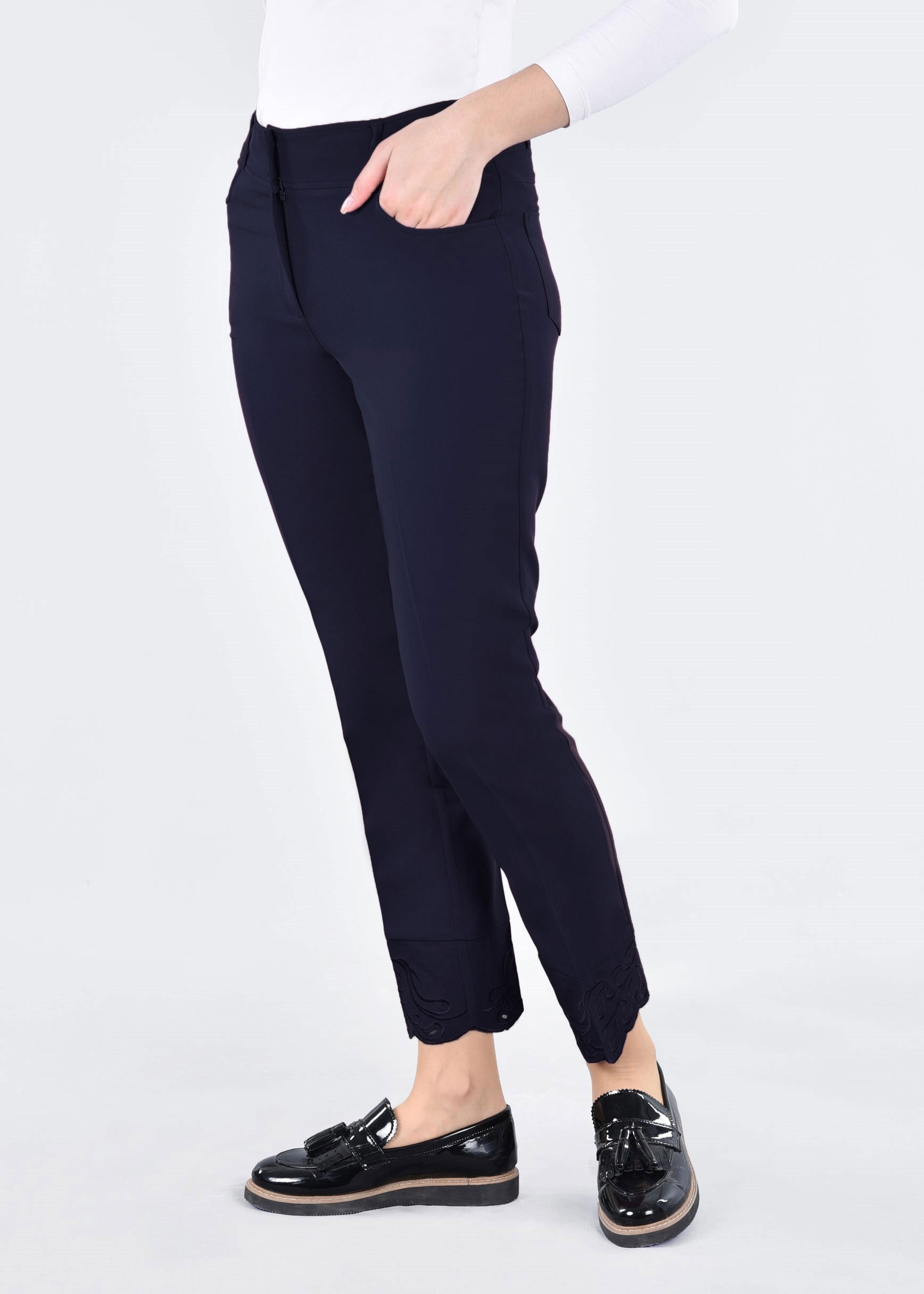 Tesettür giyim LACİVERT 7111 RENGİN 55557 PANTOLON 38/46 TEK40