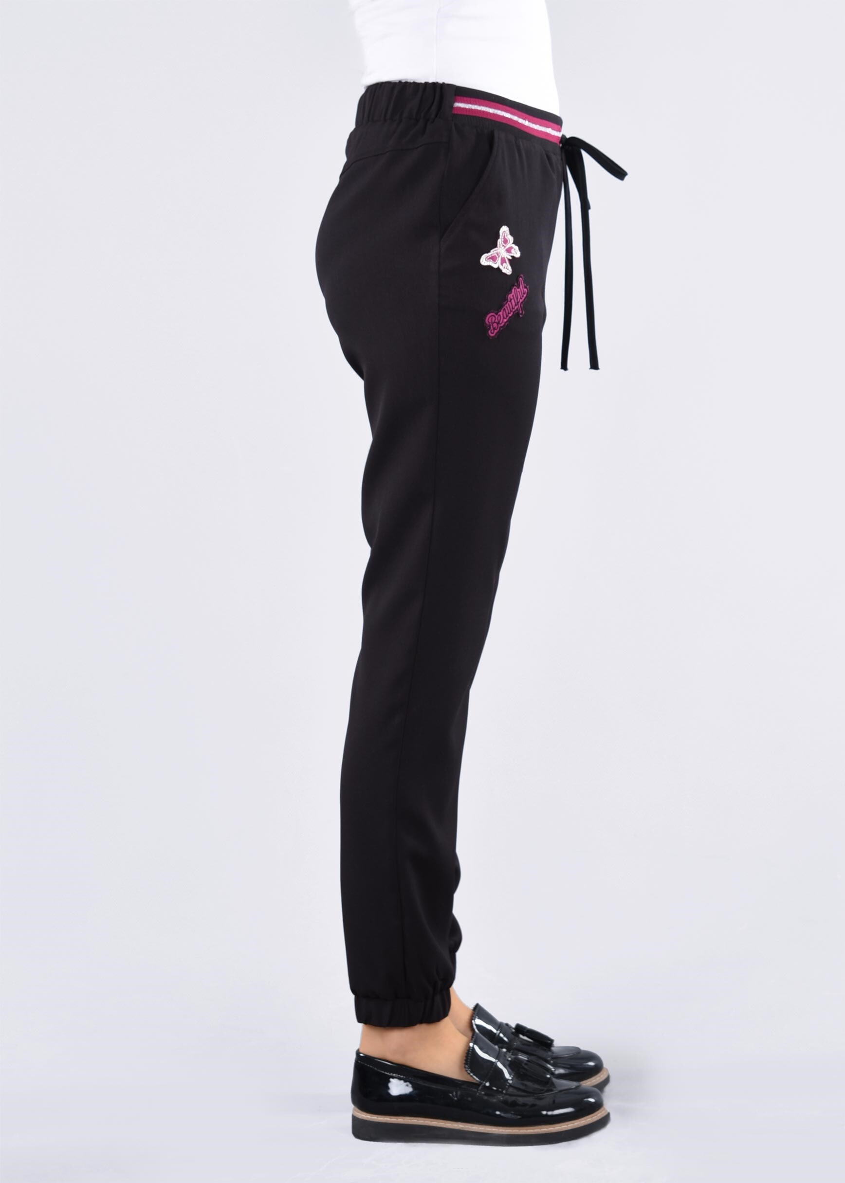 Tesettür giyim SİYAH 7114 STİL 8563 PANTOLON 36/44 TEK38