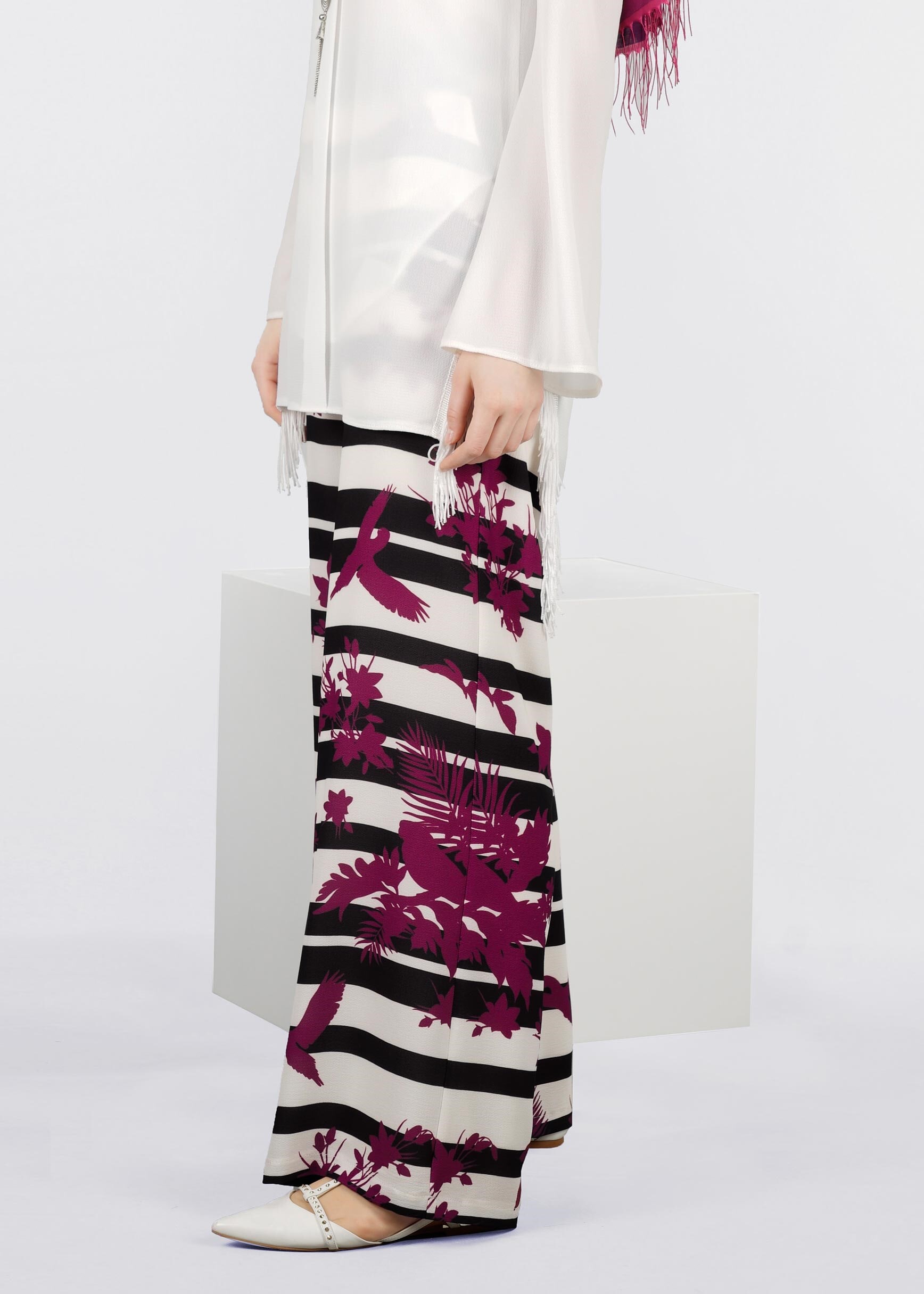 Tesettür giyim SİYAH 7115 KOBE 23164 PANTOLON 38/46 TEK40-38