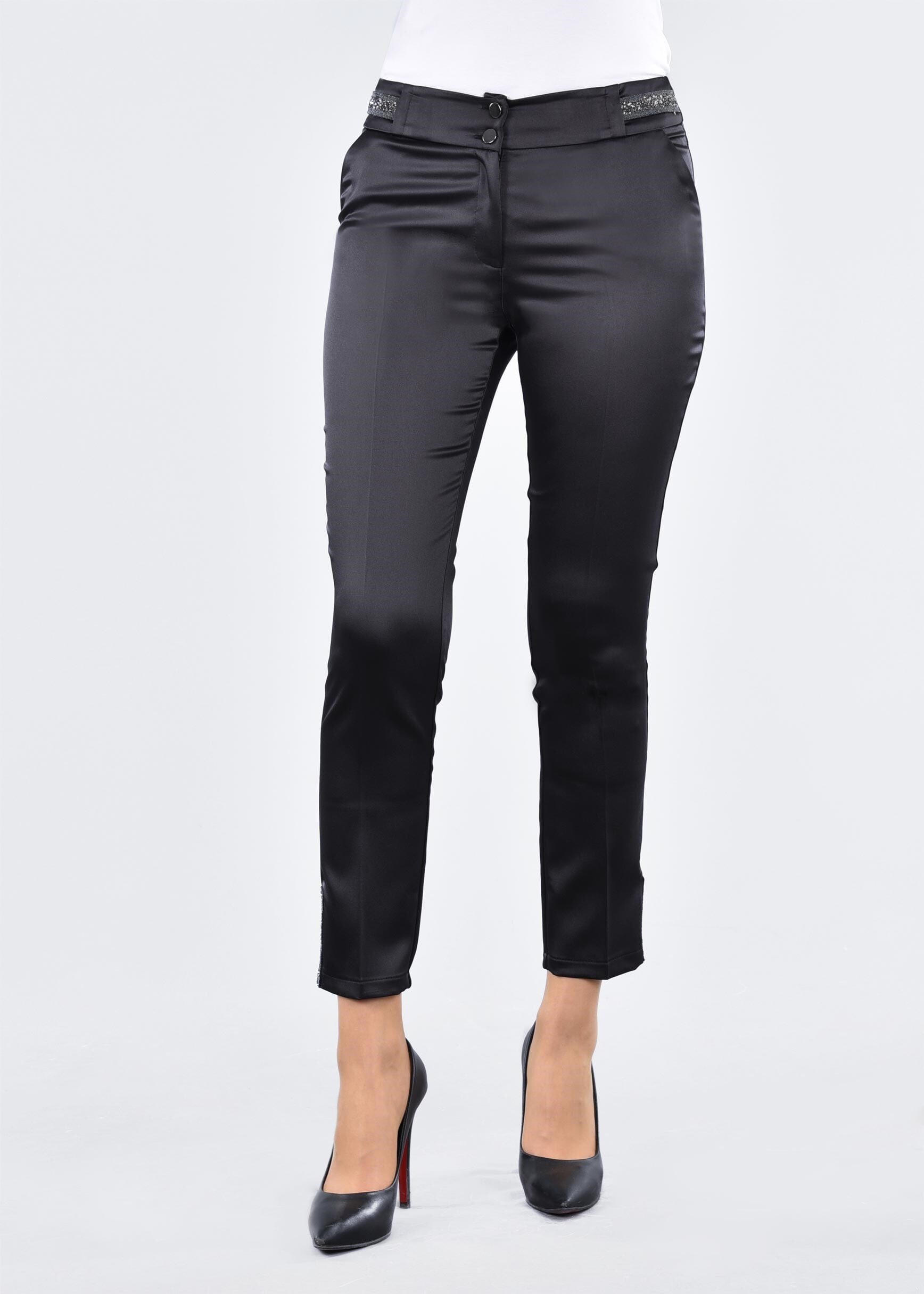 Tesettür giyim SİYAH 7116 ALİSSA PANTOLON 38/46 TEK40