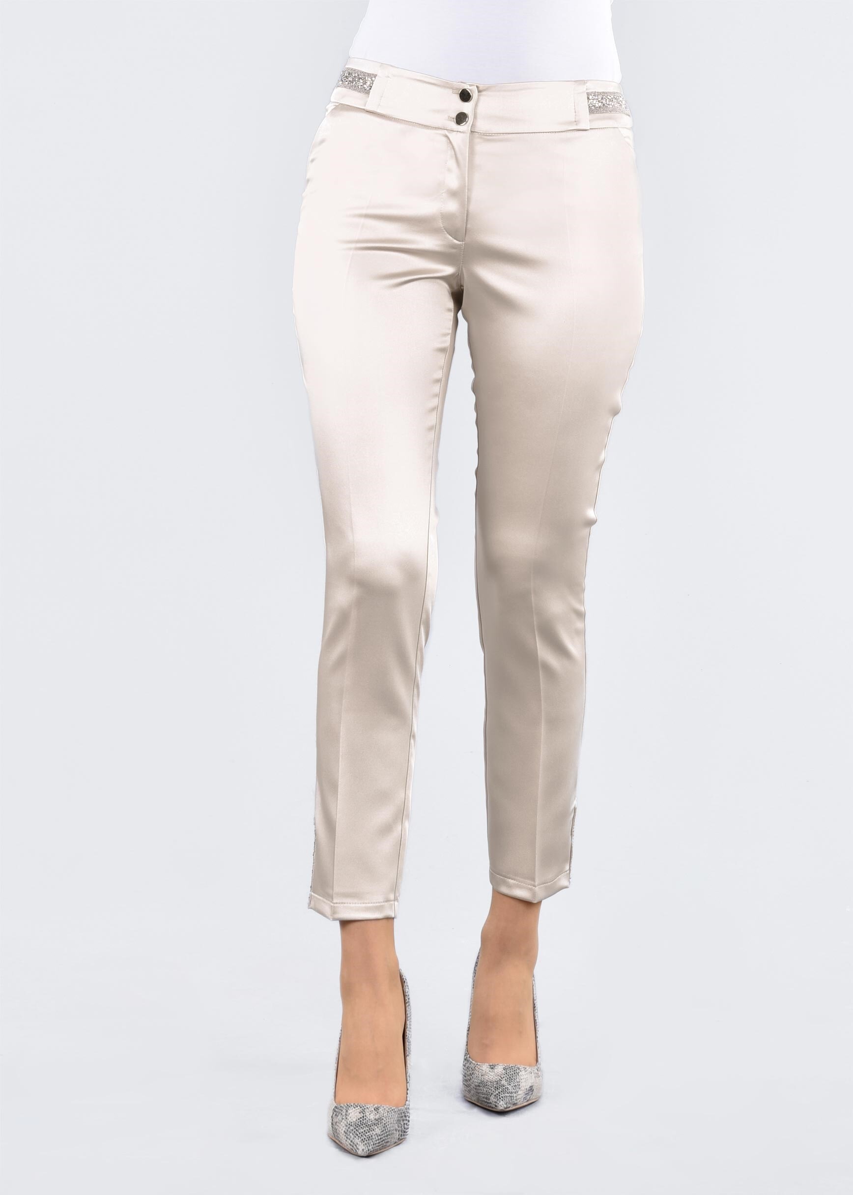 Tesettür giyim BEJ 7116 ALİSSA PANTOLON 38/46 TEK40