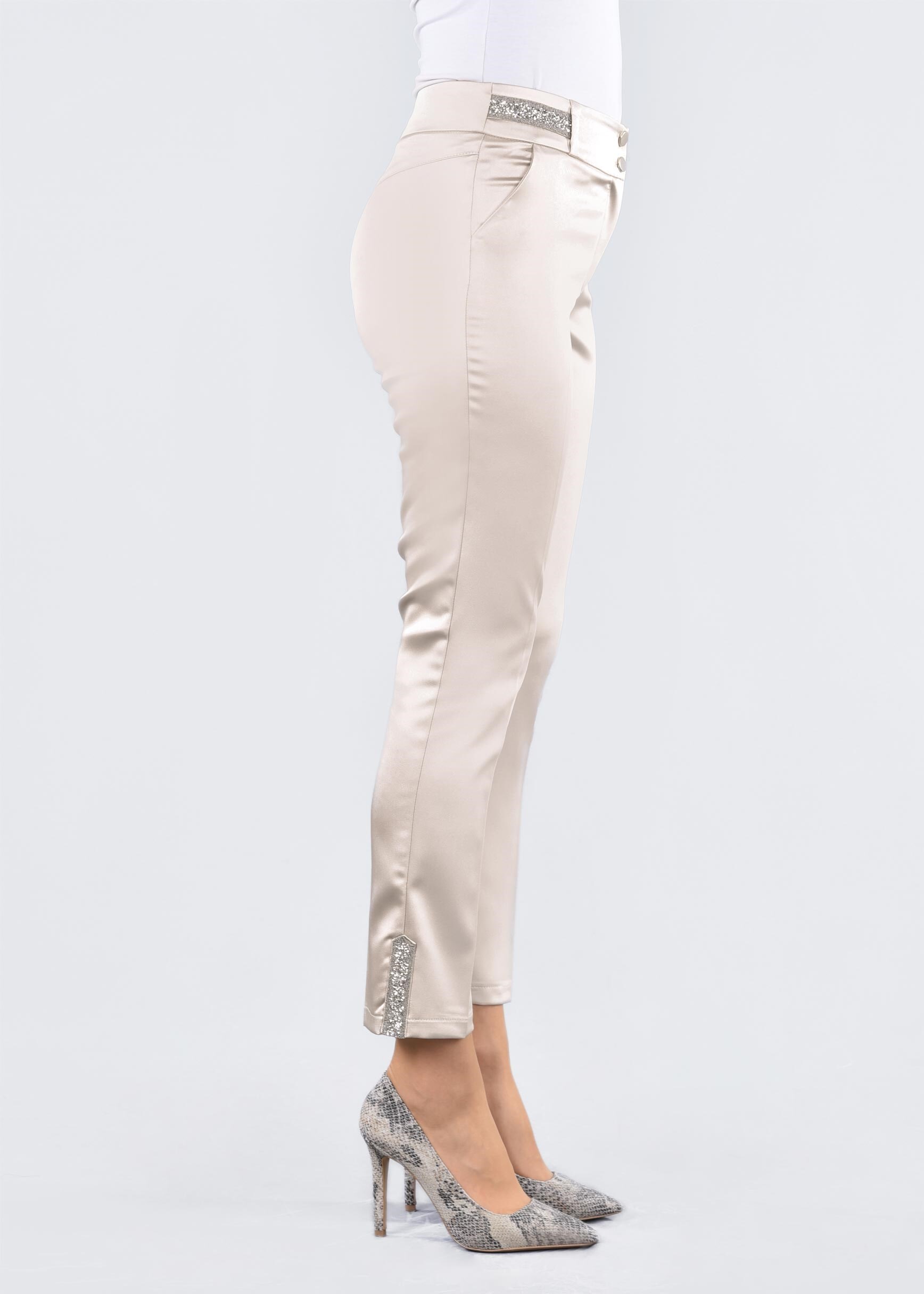 Tesettür giyim BEJ 7116 ALİSSA PANTOLON 38/46 TEK40