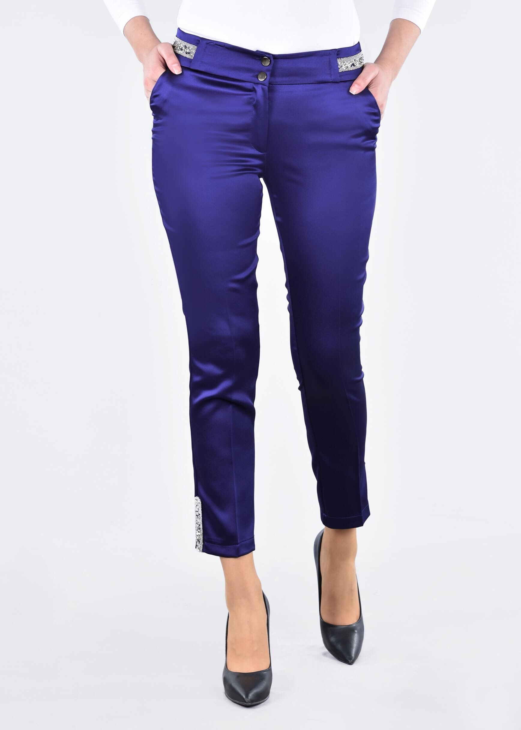 Tesettür giyim MAVİ 7116 ALİSSA PANTOLON 38/46 TEK40