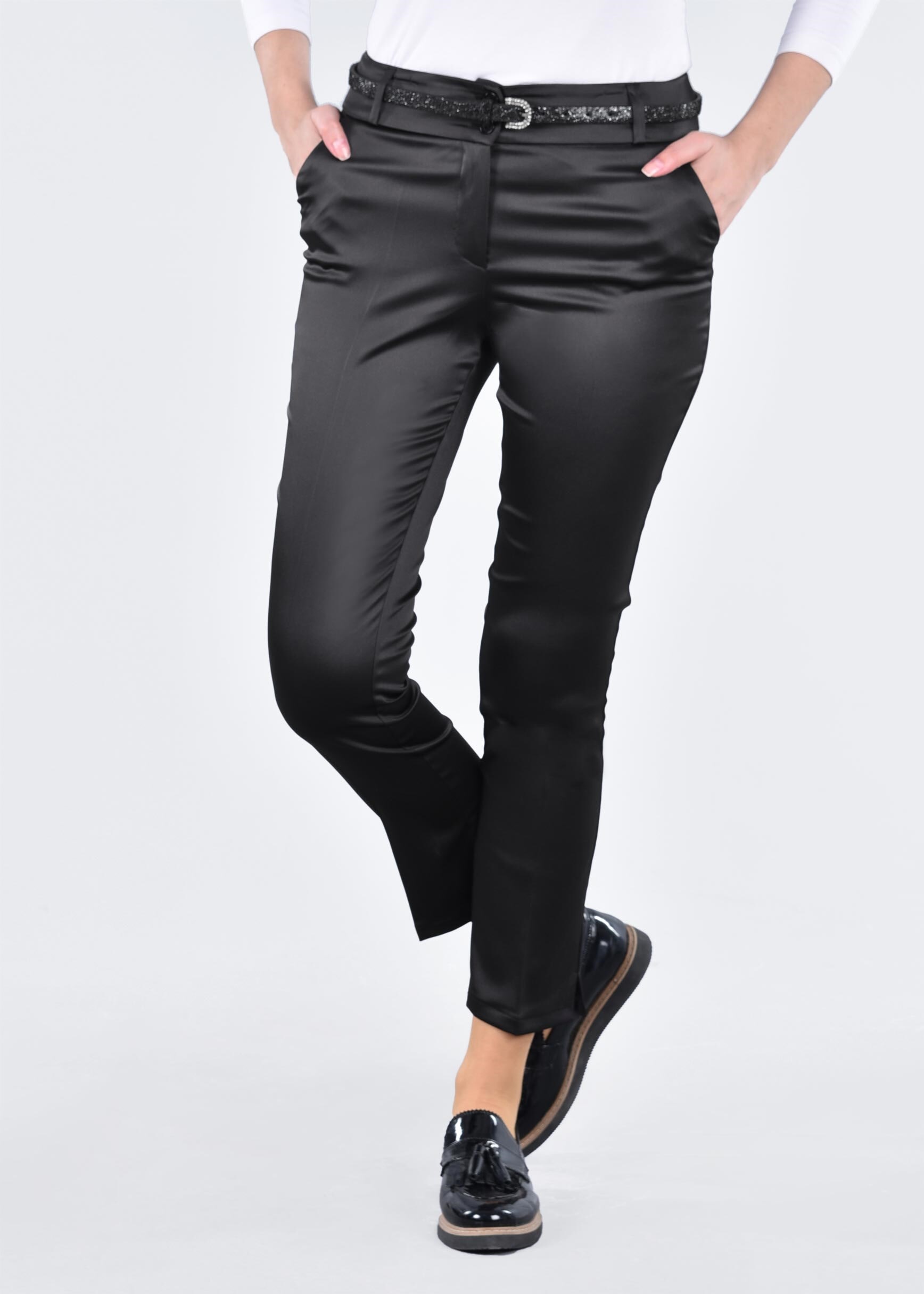 Tesettür giyim SİYAH 7117 ALİSSA PANTOLON 38/46