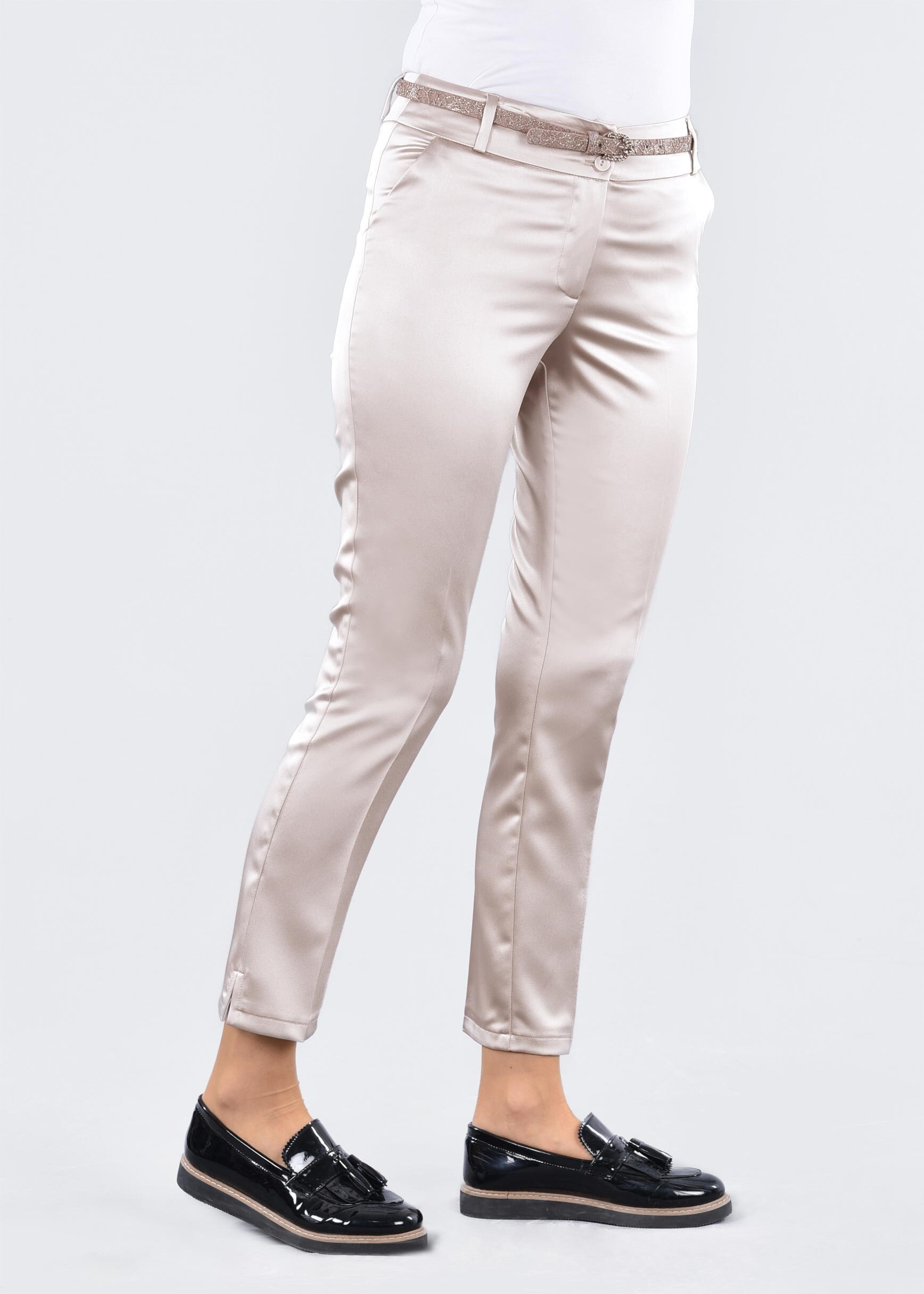 Tesettür giyim BEJ 7117 ALİSSA PANTOLON 38/46