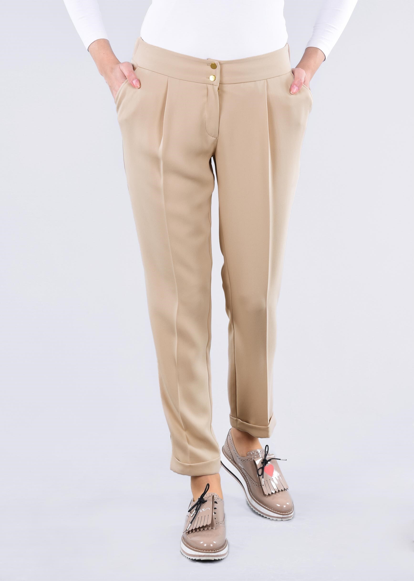 Tesettür giyim BEJ 7120 ADRİNA 55587 PANTOLON 38/44 TEK40