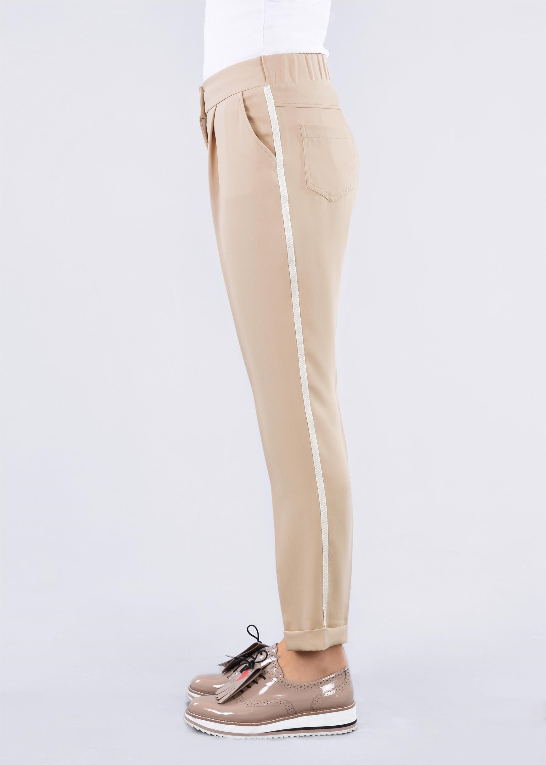 Tesettür giyim BEJ 7120 ADRİNA 55587 PANTOLON 38/44 TEK40