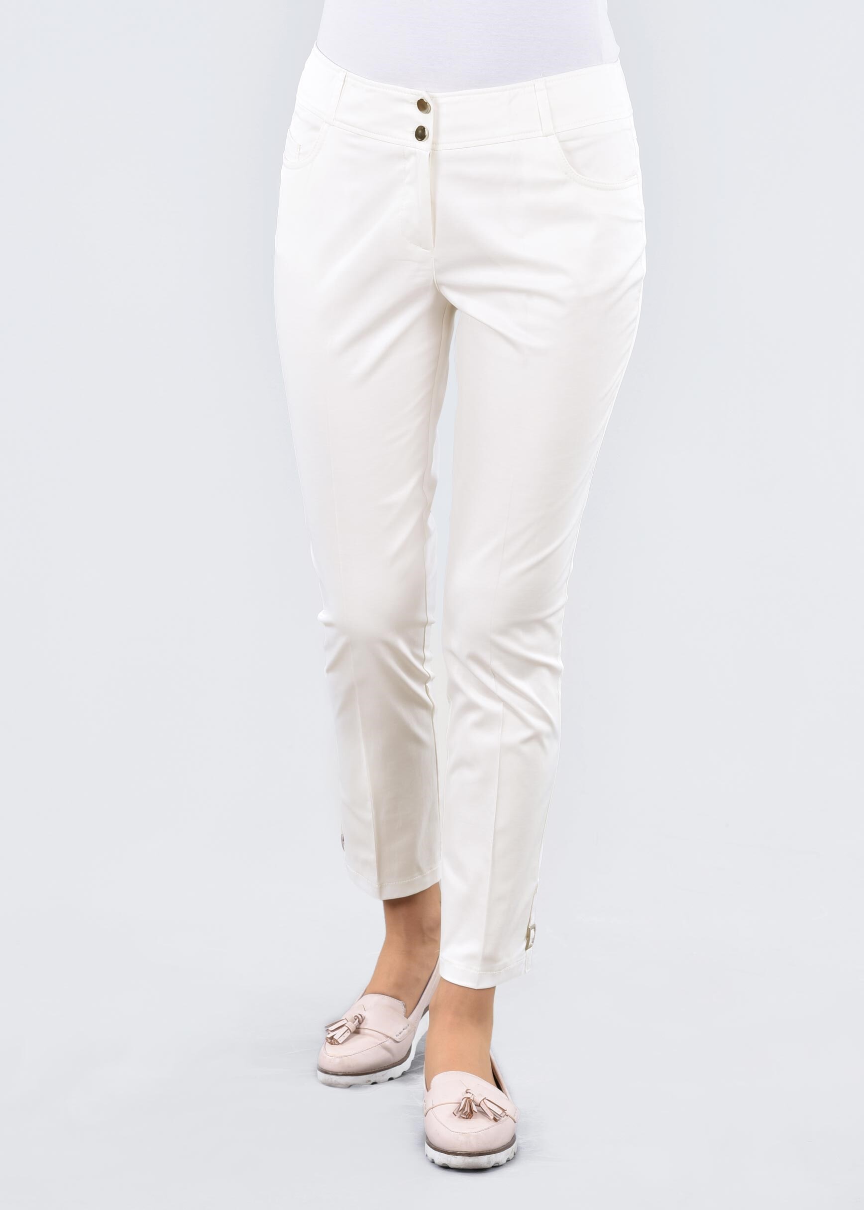 Tesettür giyim BEYAZ 7124 BESTE 15570 PANTOLON 40/46(42-44)