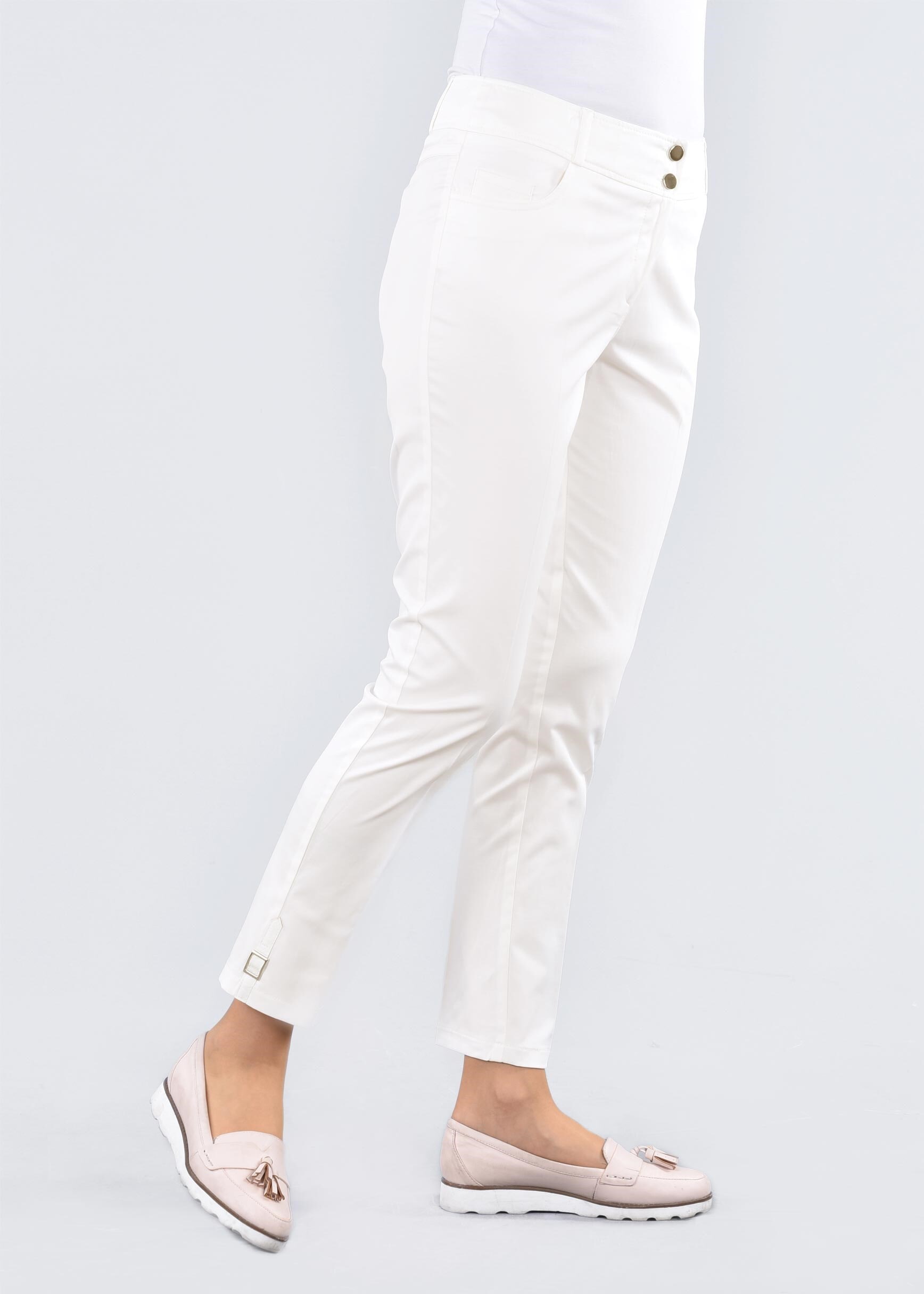 Tesettür giyim BEYAZ 7124 BESTE 15570 PANTOLON 40/46(42-44)