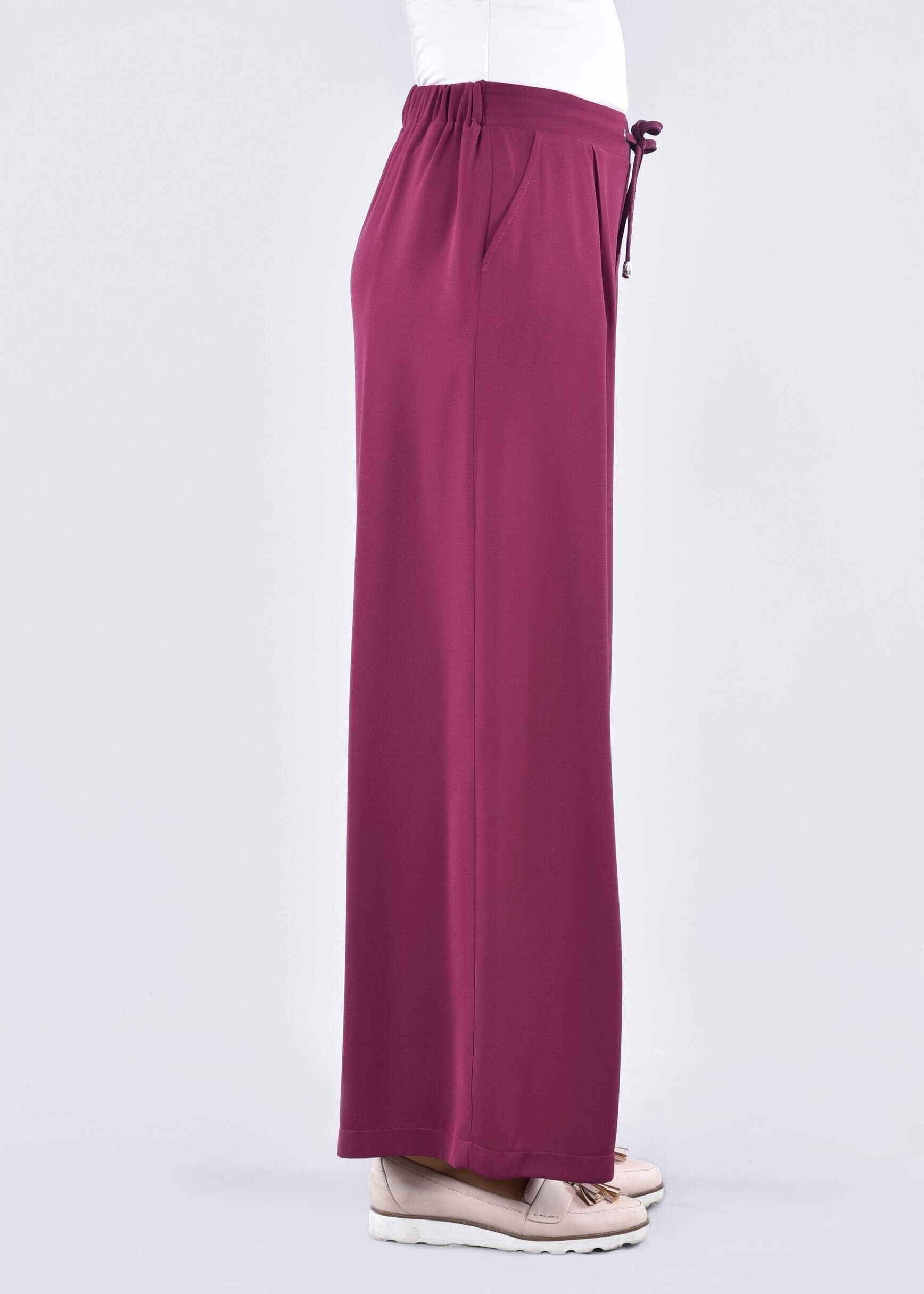 Tesettür giyim FUŞYA 7126 7938 PANTOLON 38/46 TEK36