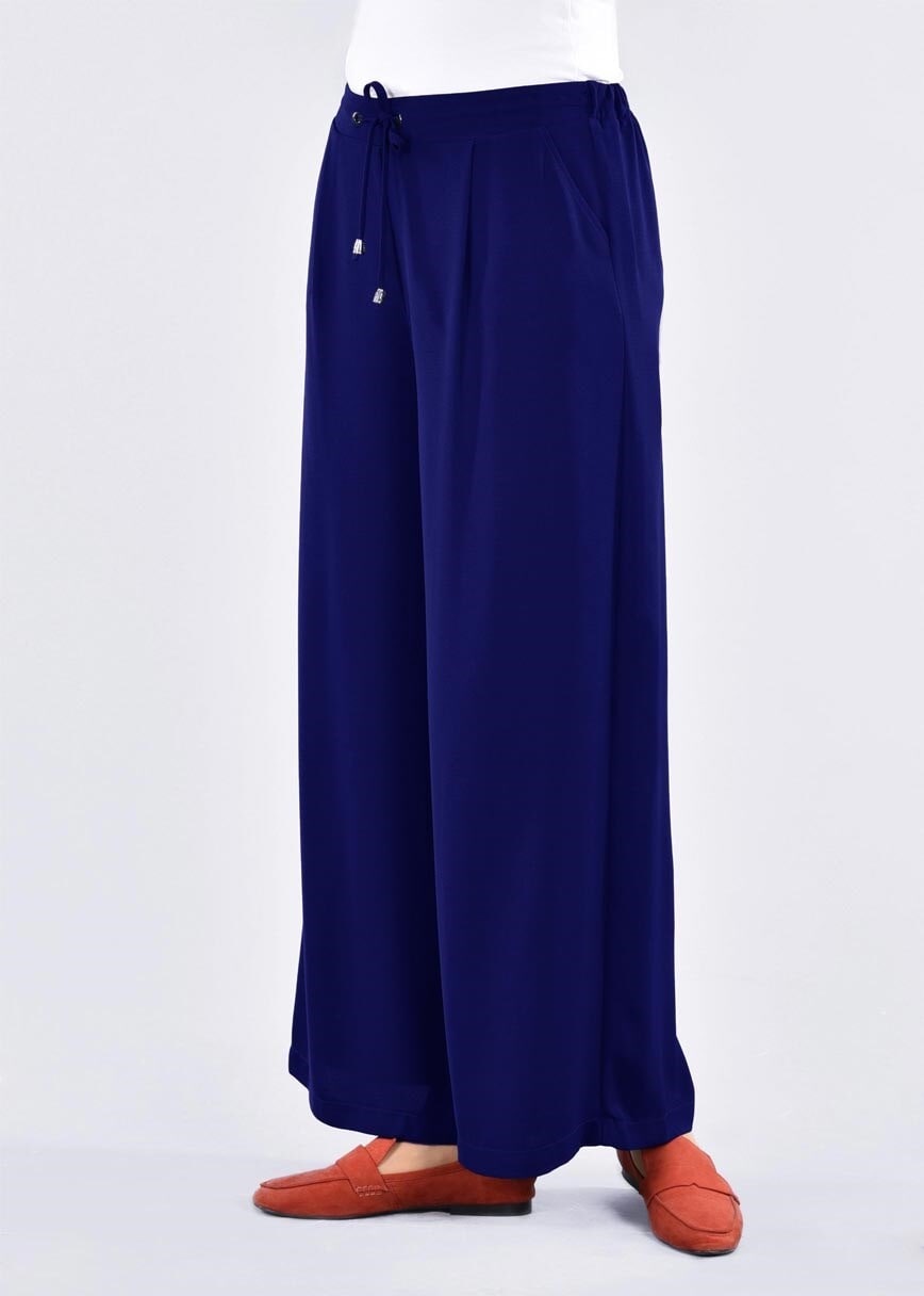 Tesettür giyim MAVİ 7126 7938 PANTOLON 38/46 TEK36