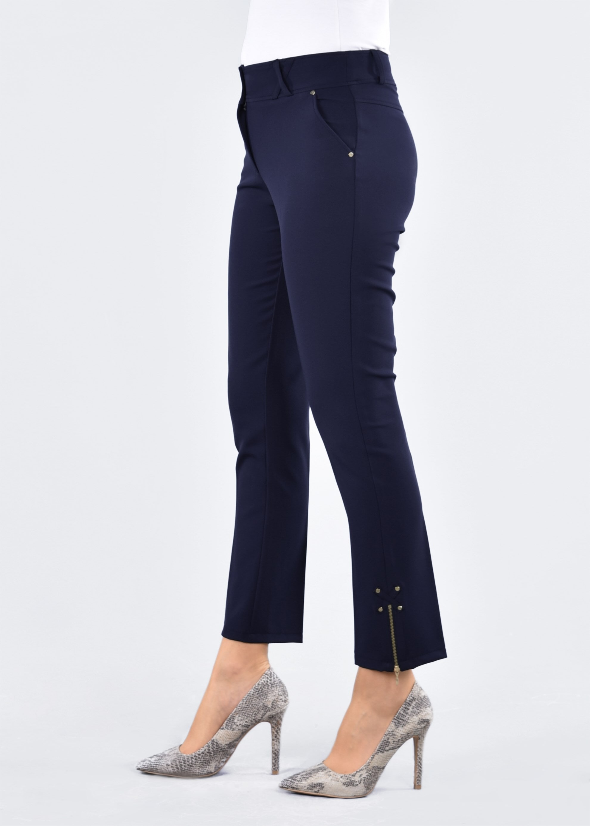 Tesettür giyim LACİVERT 7127 ZOOM PANTOLON 38/46 TEK40