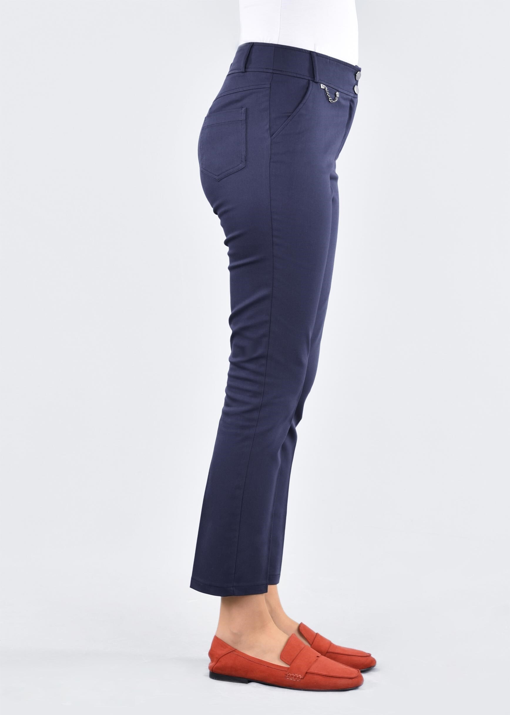 Tesettür giyim LACİVERT 7129 17374 PANTOLON 38/46