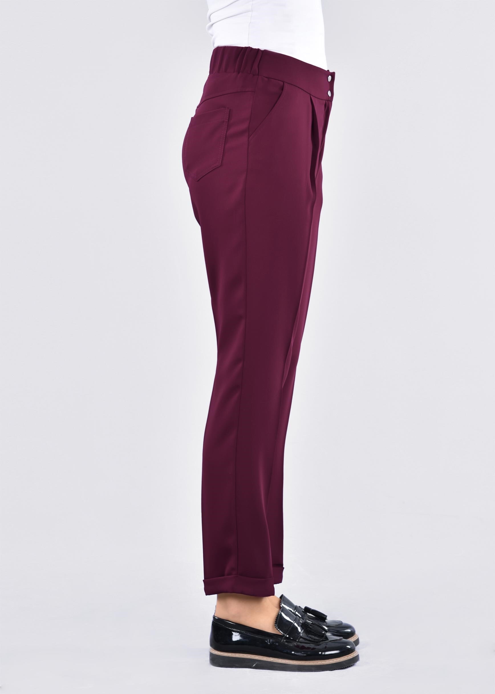 Tesettür giyim MOR 7131 ADRİNA 55587 PANTOLON 38/46 TEK40