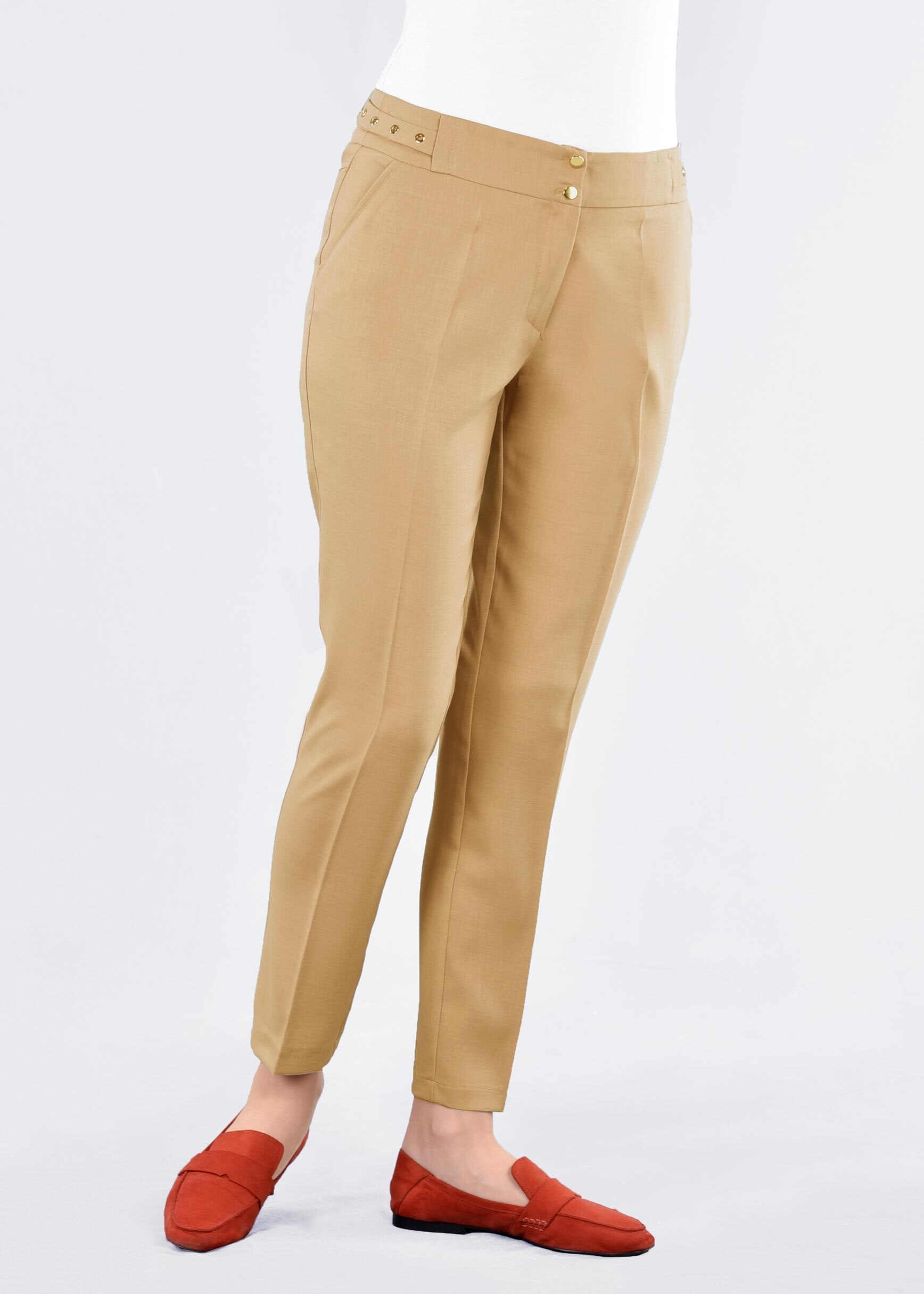 Tesettür giyim BEJ 7132 STİL 8563 PANTOLON 40/48 TEK38