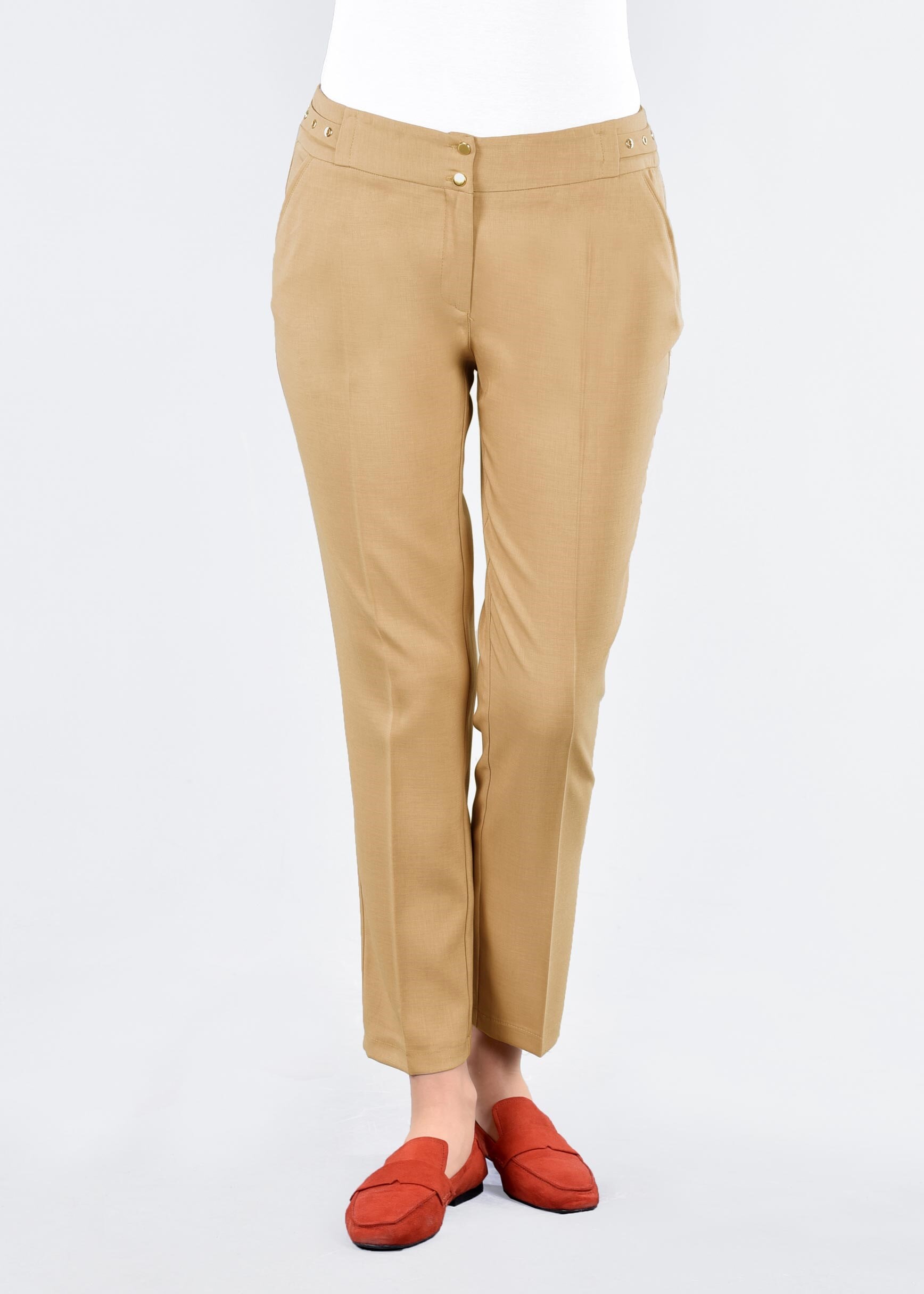 Tesettür giyim BEJ 7132 STİL 8563 PANTOLON 40/48 TEK38