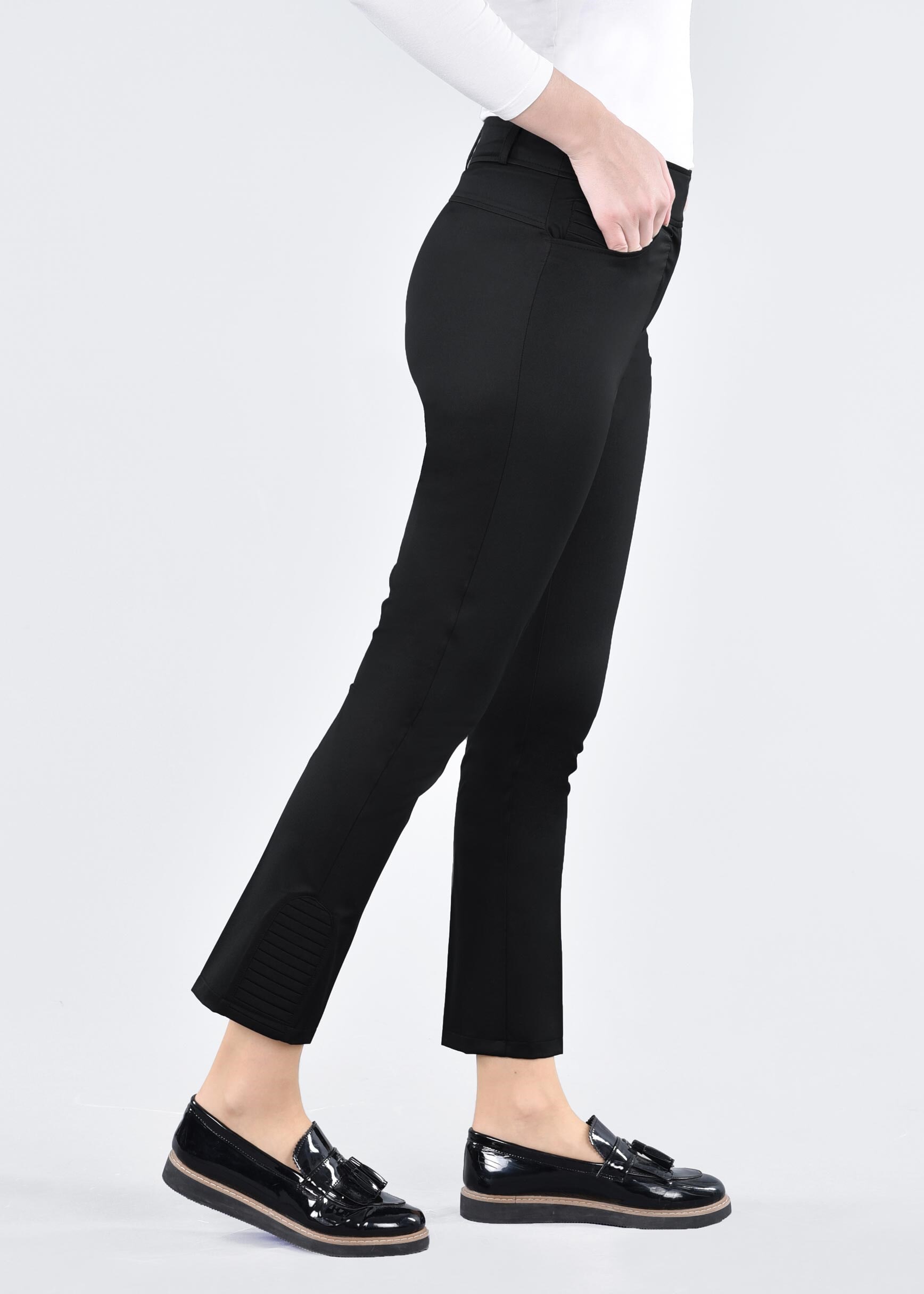 Tesettür giyim SİYAH 7134 YAREN 43717 PANTOLON 38/46 TEK40