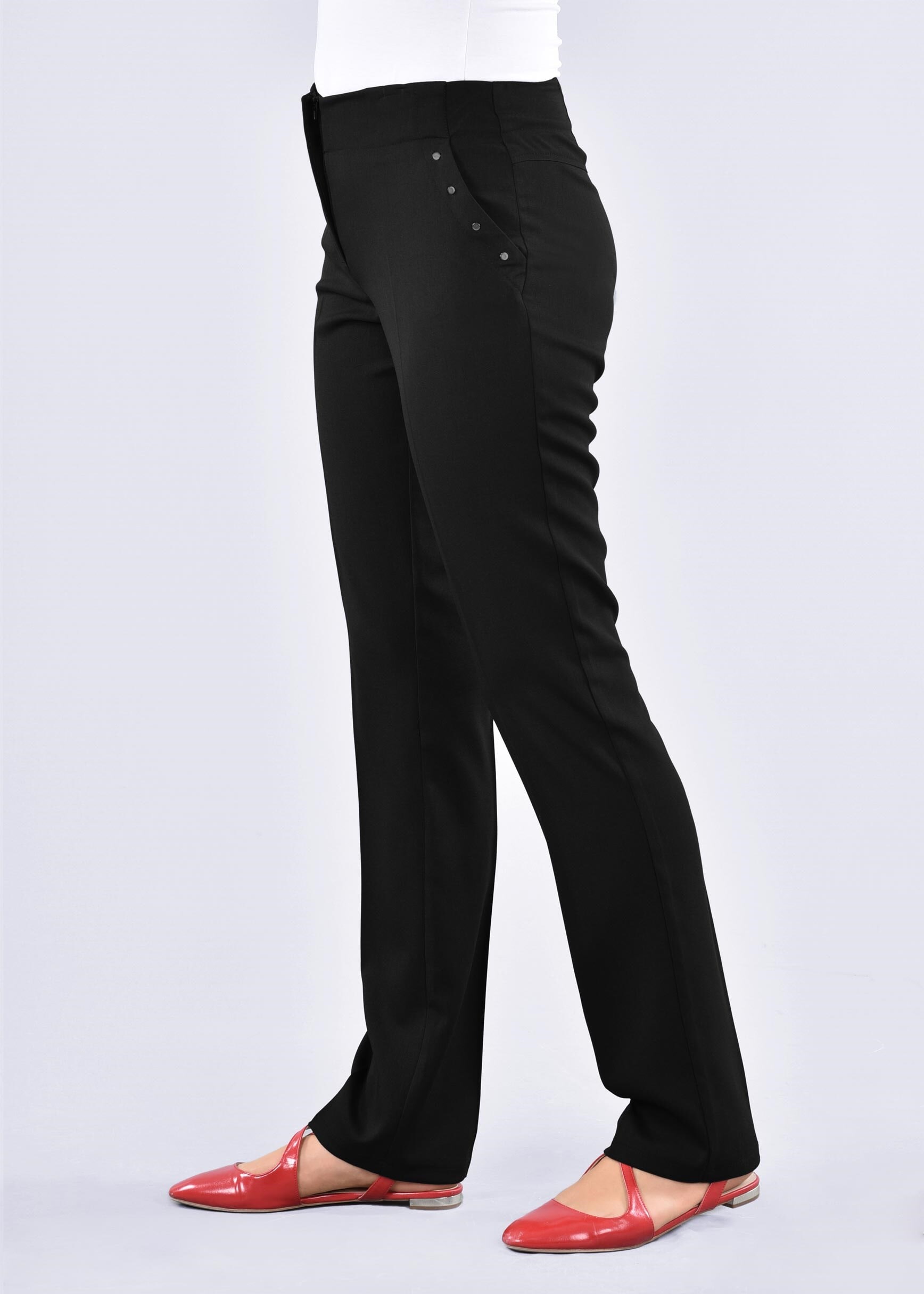 Tesettür giyim SİYAH 7136 STİL 8563 PANTOLON 38/46 TEK42