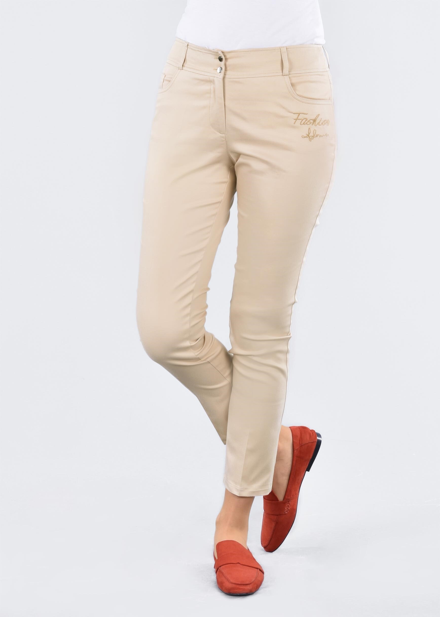 Tesettür giyim BEJ 7137 UMAY 3404 PANTOLON 38/46 TEK42