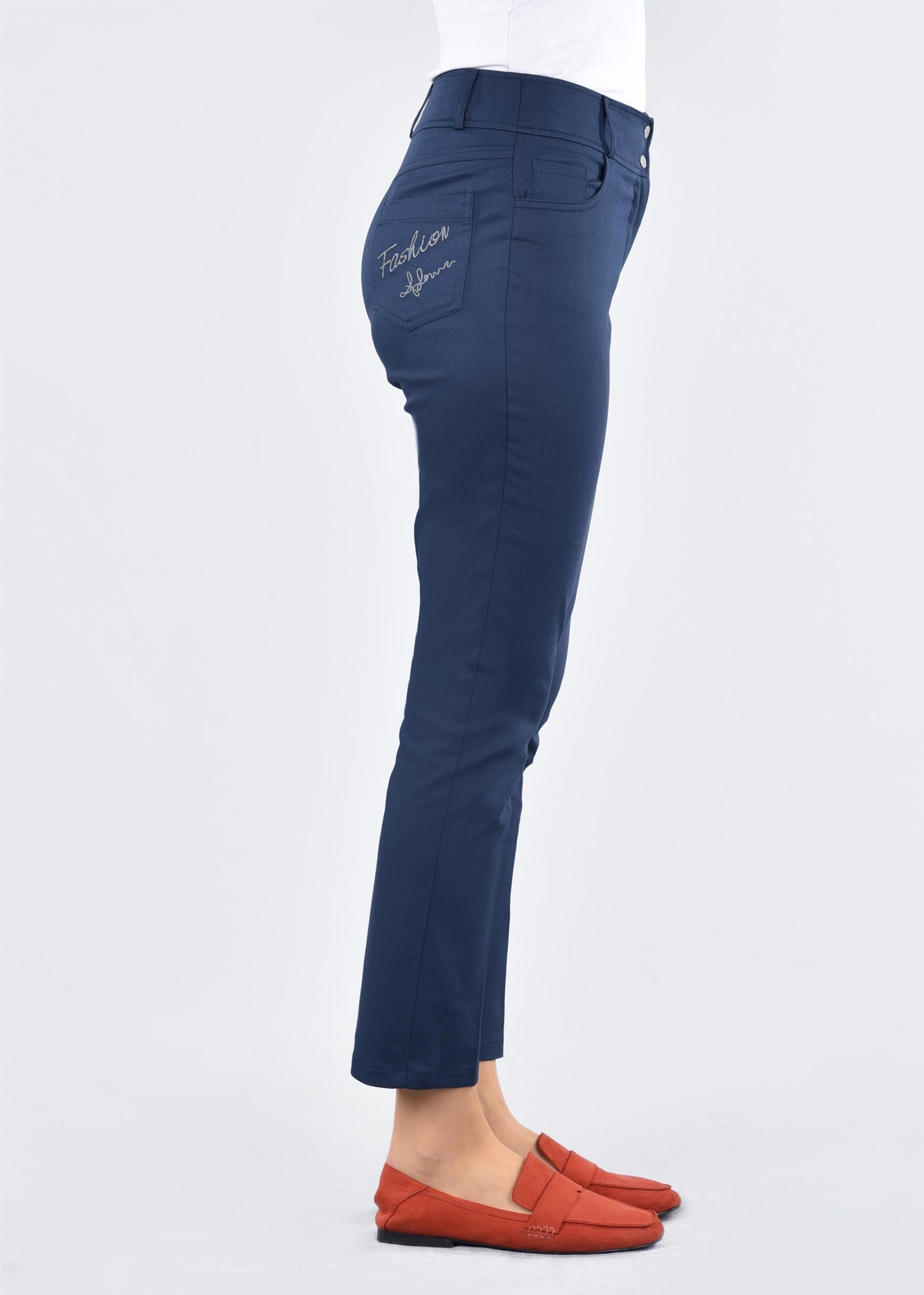 Tesettür giyim LACİVERT 7137 UMAY 3404 PANTOLON 38/46 TEK42