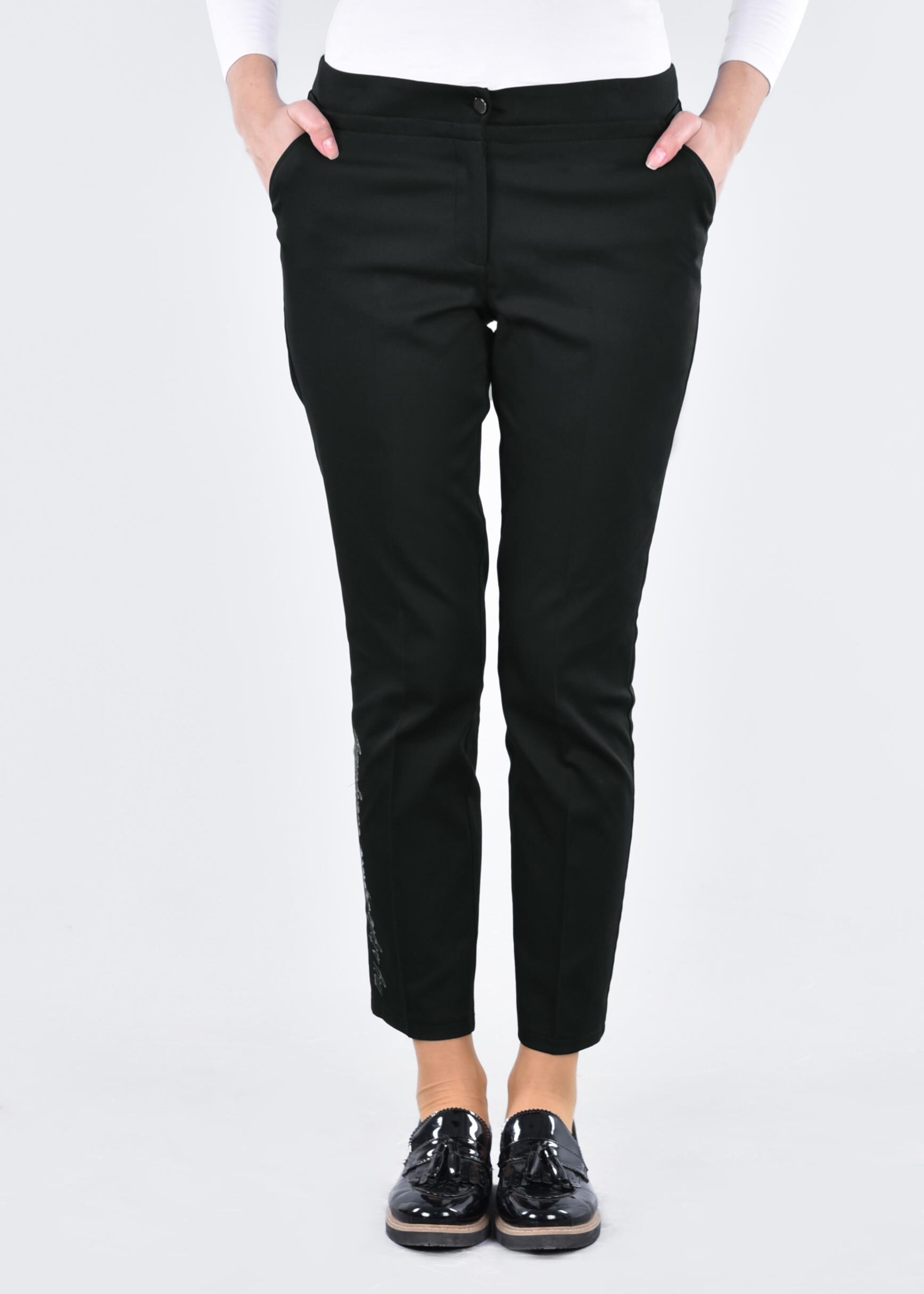 Tesettür giyim SİYAH 7138 17374 PANTOLON 36/44 TEK40