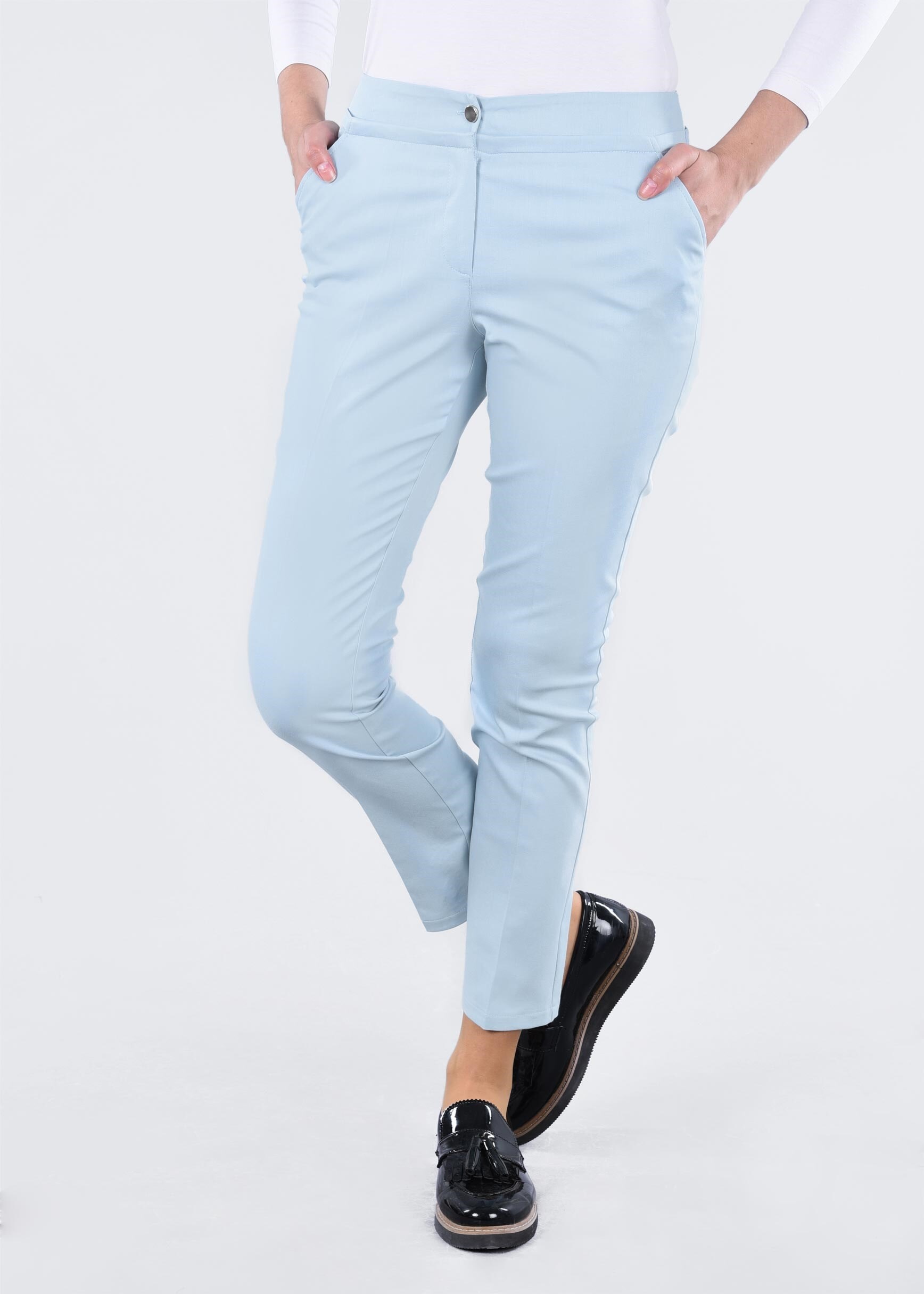 Tesettür giyim MAVİ 7138 17374 PANTOLON 36/44 TEK40