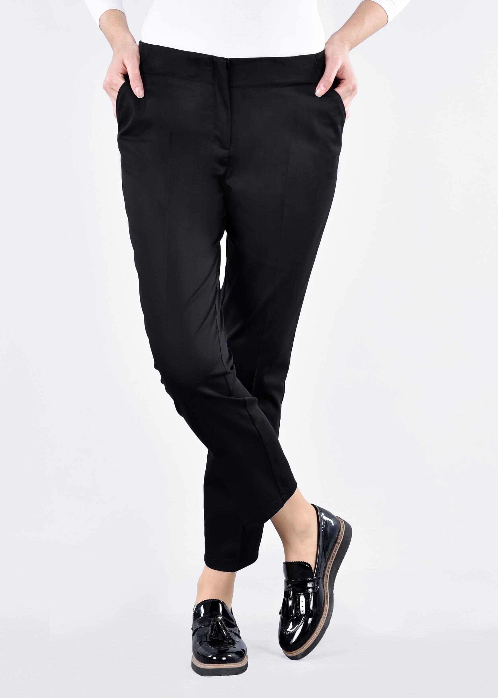 Tesettür giyim SİYAH 7139 15666 PANTOLON 40/48 TEK38