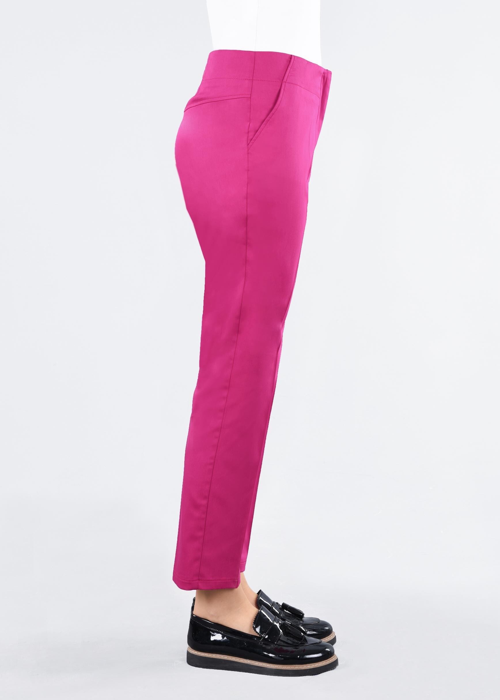 Tesettür giyim FUŞYA 7139 15666 PANTOLON 40/48 TEK38