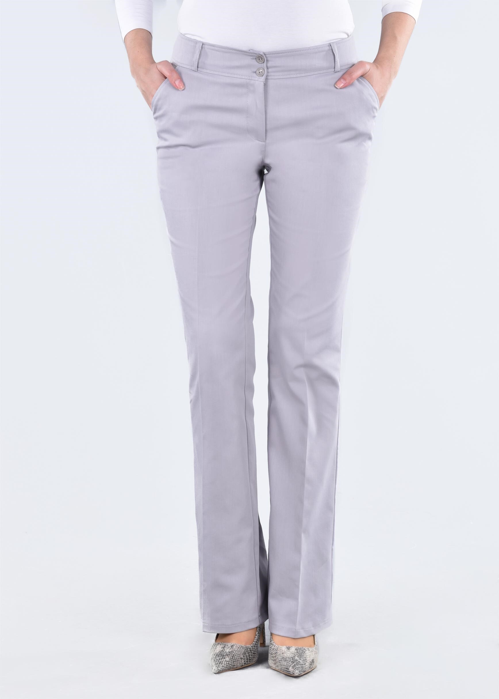 Tesettür giyim GRİ 7142 17374 PANTOLON 38/46 TEK40